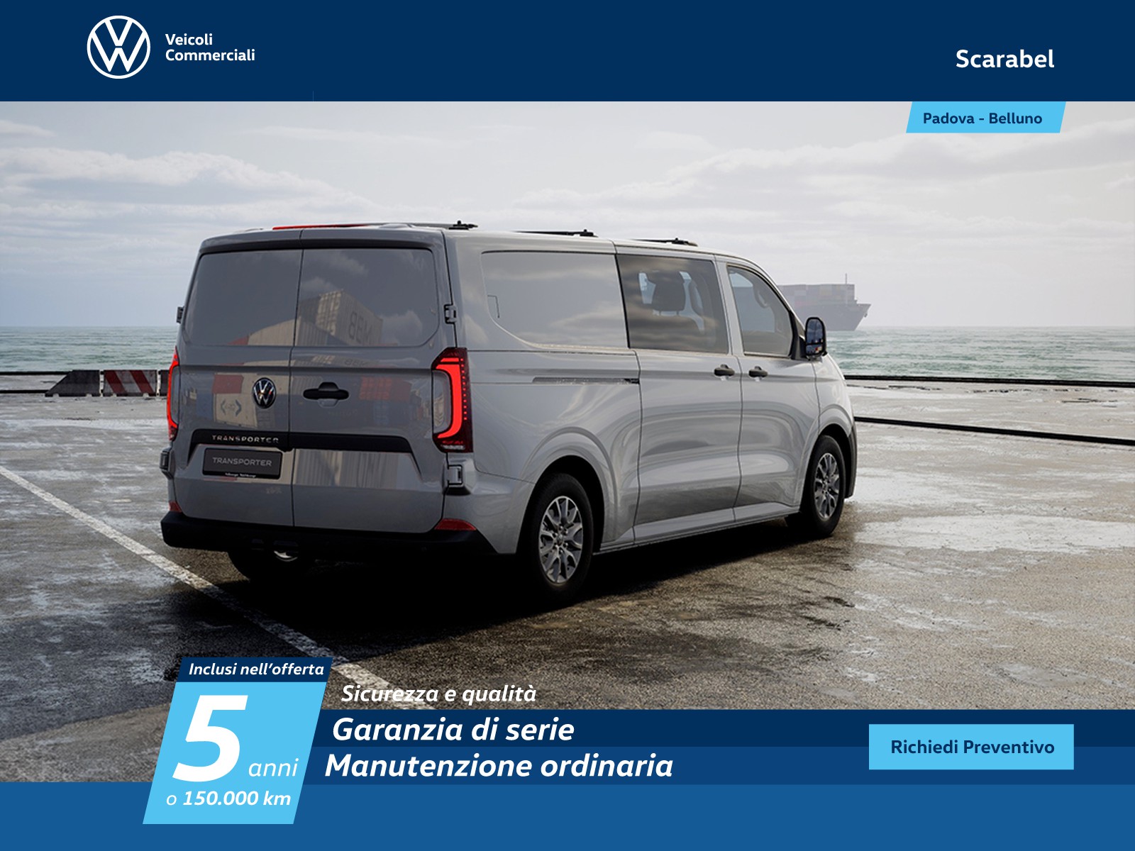 Volkswagen VIC T7 Transporter t7 32 kombi m1 2.0 tdi 170cv l2 auto