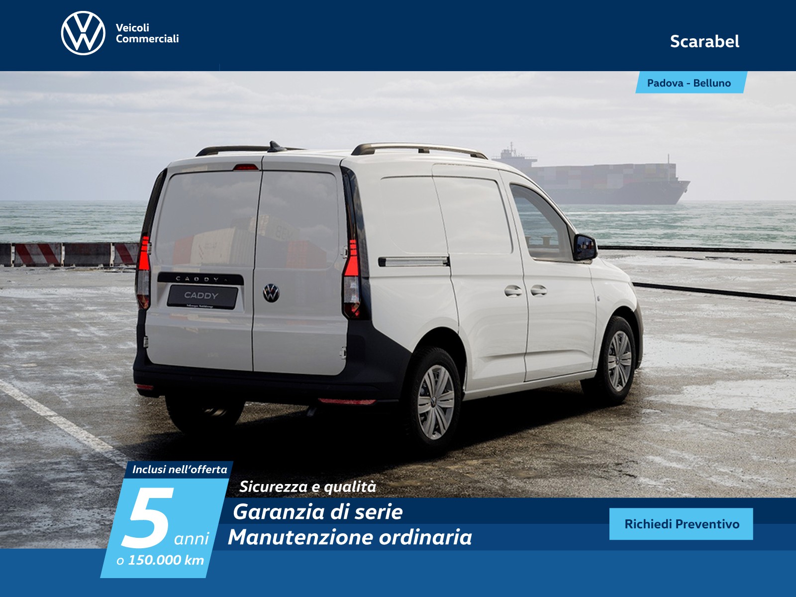 Volkswagen VIC Caddy cargo 2.0 tdi 102cv business my24