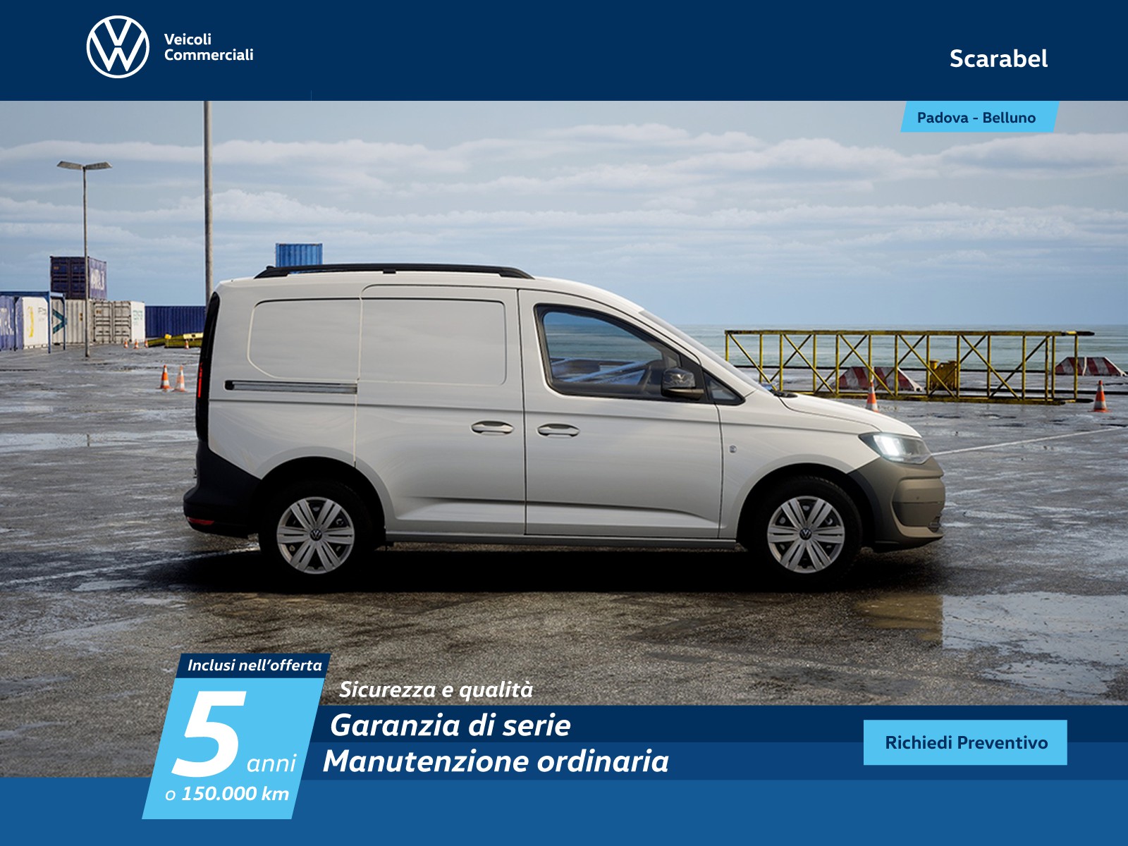 Volkswagen VIC Caddy cargo 2.0 tdi 102cv business my24