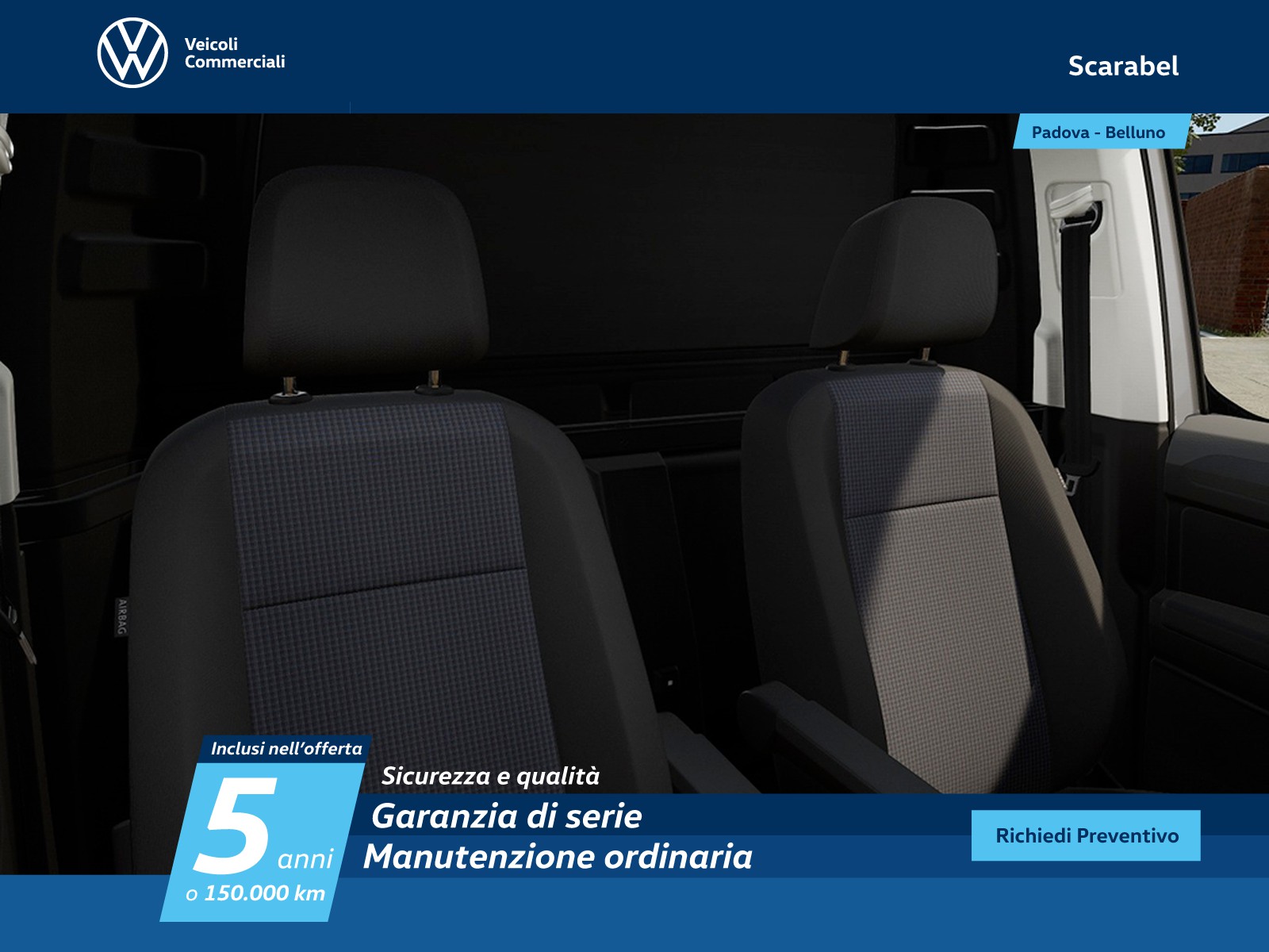 Volkswagen VIC Caddy cargo 2.0 tdi 102cv business my24