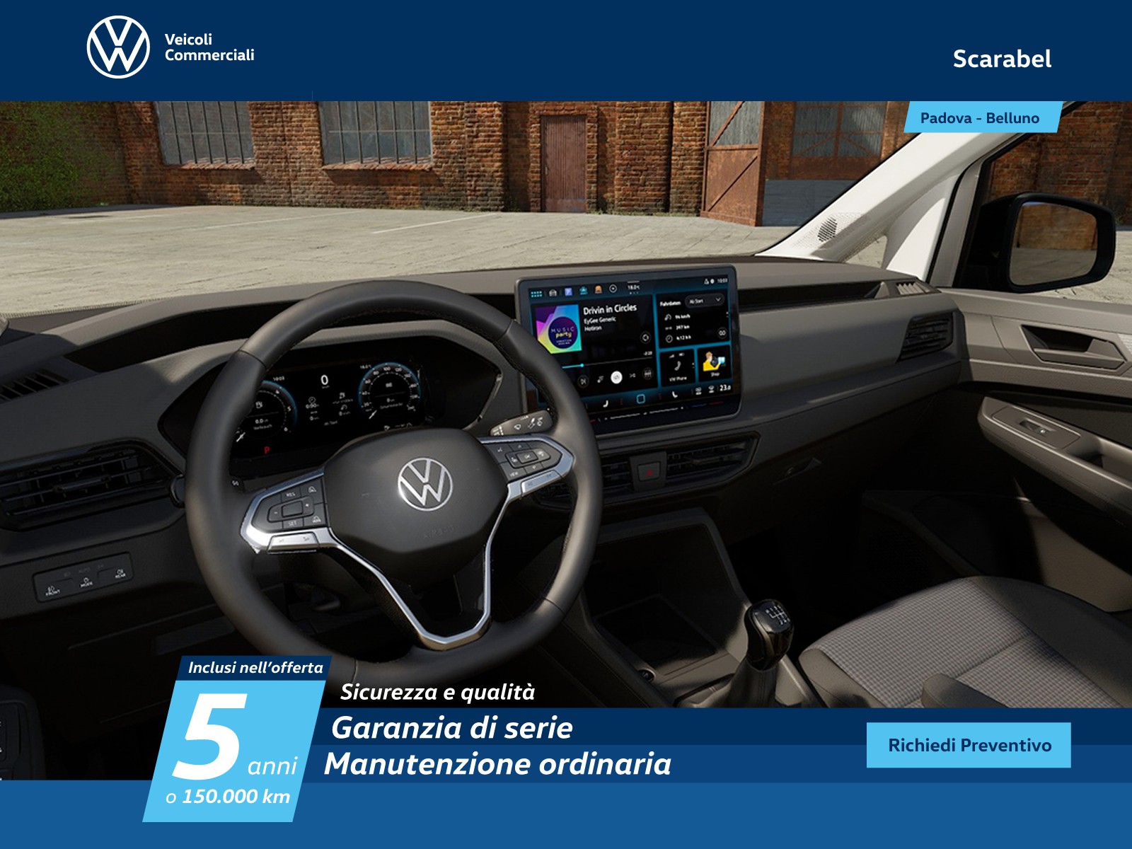 Volkswagen VIC Caddy cargo 2.0 tdi 102cv business my24