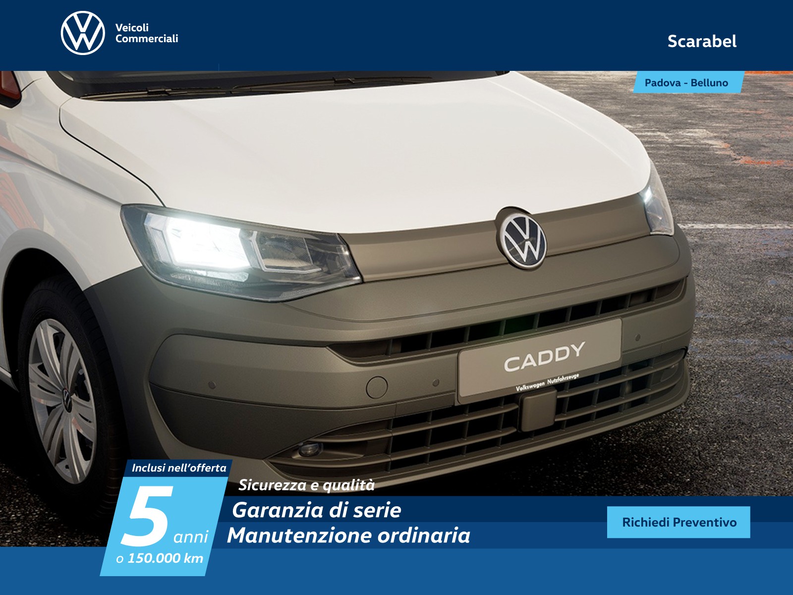 Volkswagen VIC Caddy cargo 2.0 tdi 102cv business my24
