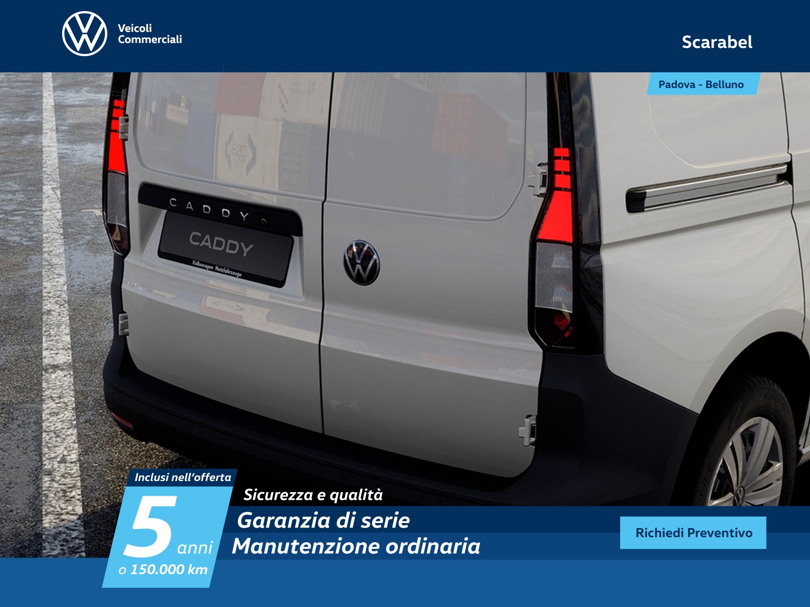Volkswagen VIC Caddy cargo 2.0 tdi 102cv business my24