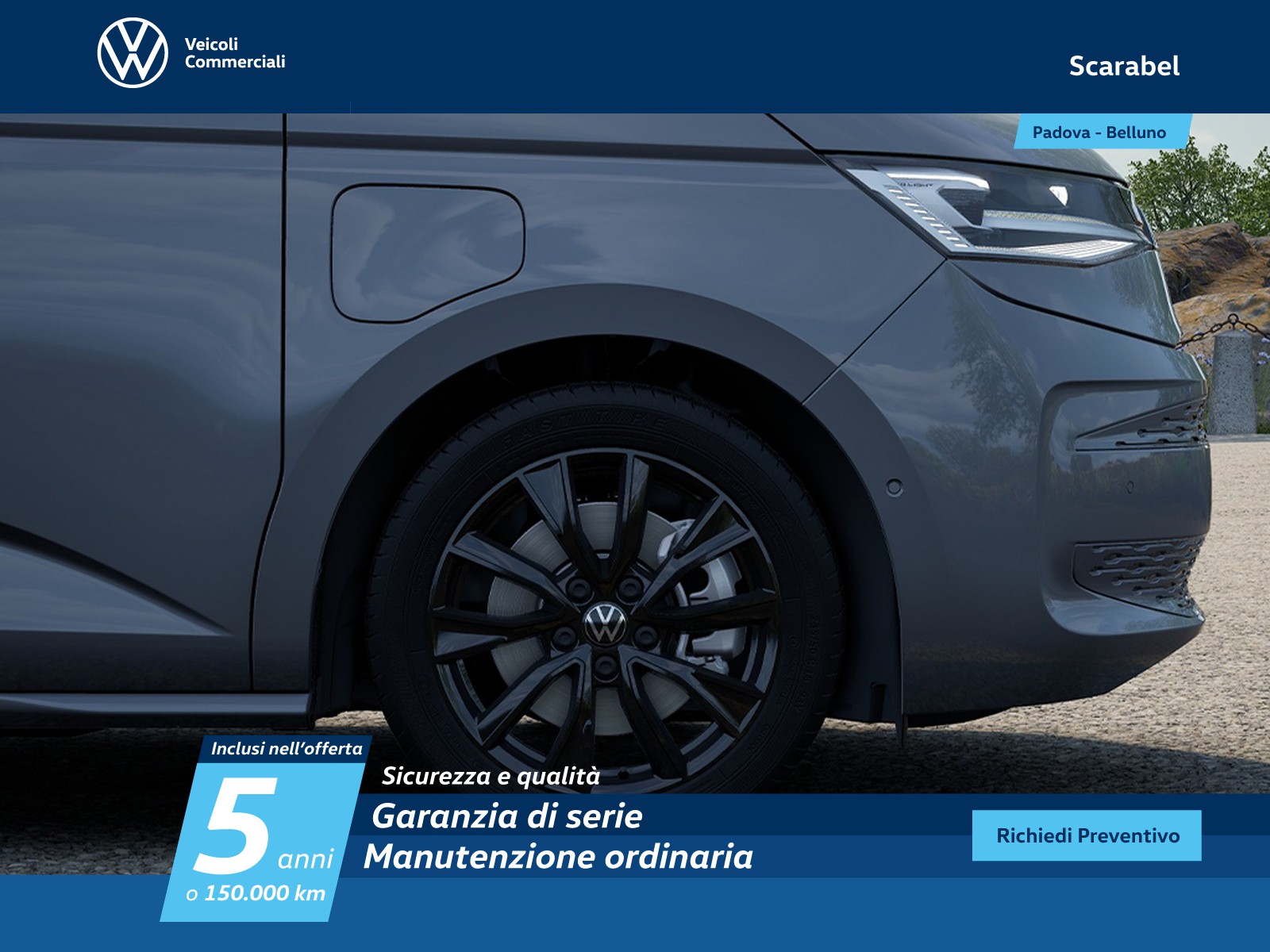 Volkswagen VIC T7 Multivan lungo 1.5 phev life 4motion 245cv dsg 7p.ti