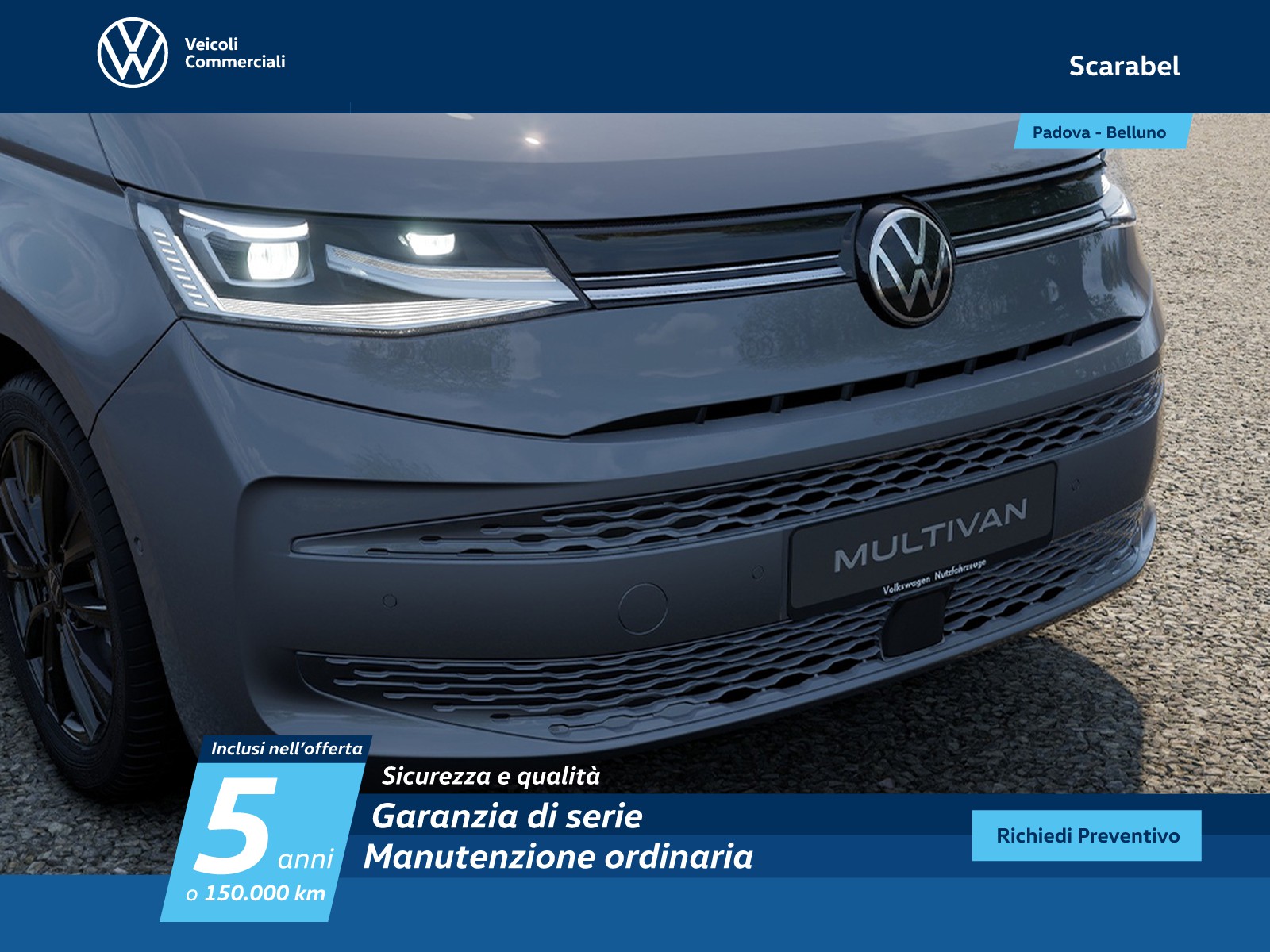 Volkswagen VIC T7 Multivan lungo 1.5 phev life 4motion 245cv dsg 7p.ti