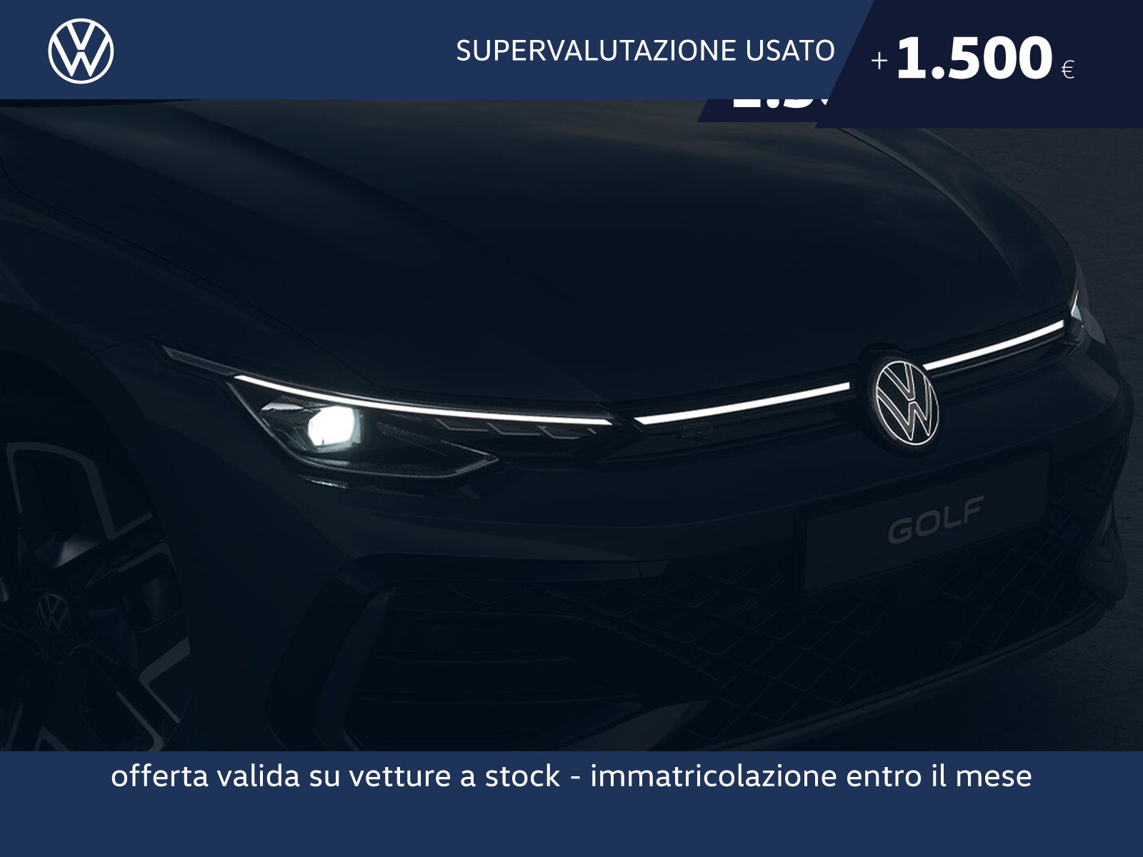 Volkswagen Golf 2.0 tdi r-line plus 150cv dsg