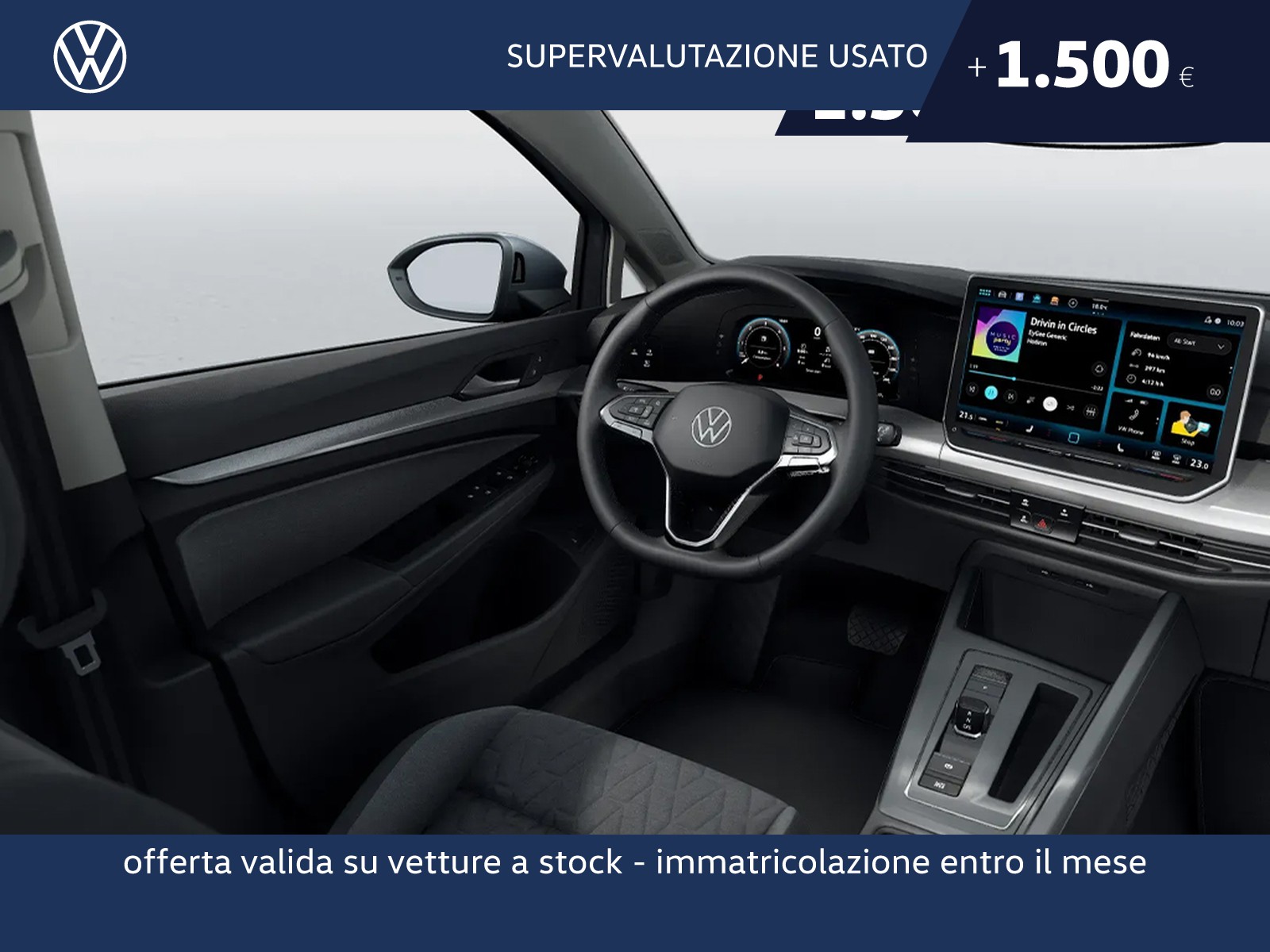 Volkswagen Golf variant 2.0 tdi life 150cv dsg