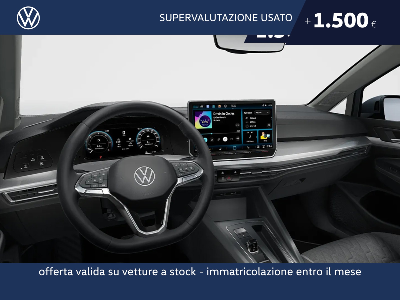 Volkswagen Golf variant 2.0 tdi life 150cv dsg