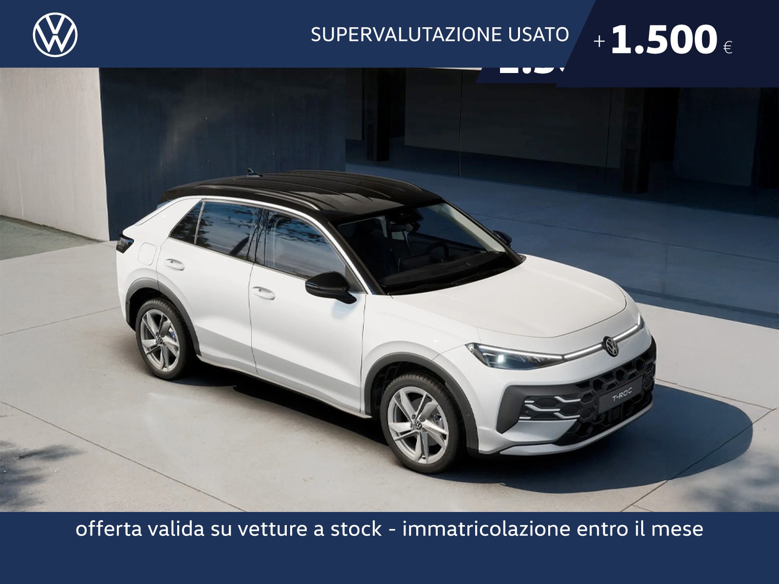 Volkswagen T-Roc 1.5 etsi life 150cv dsg