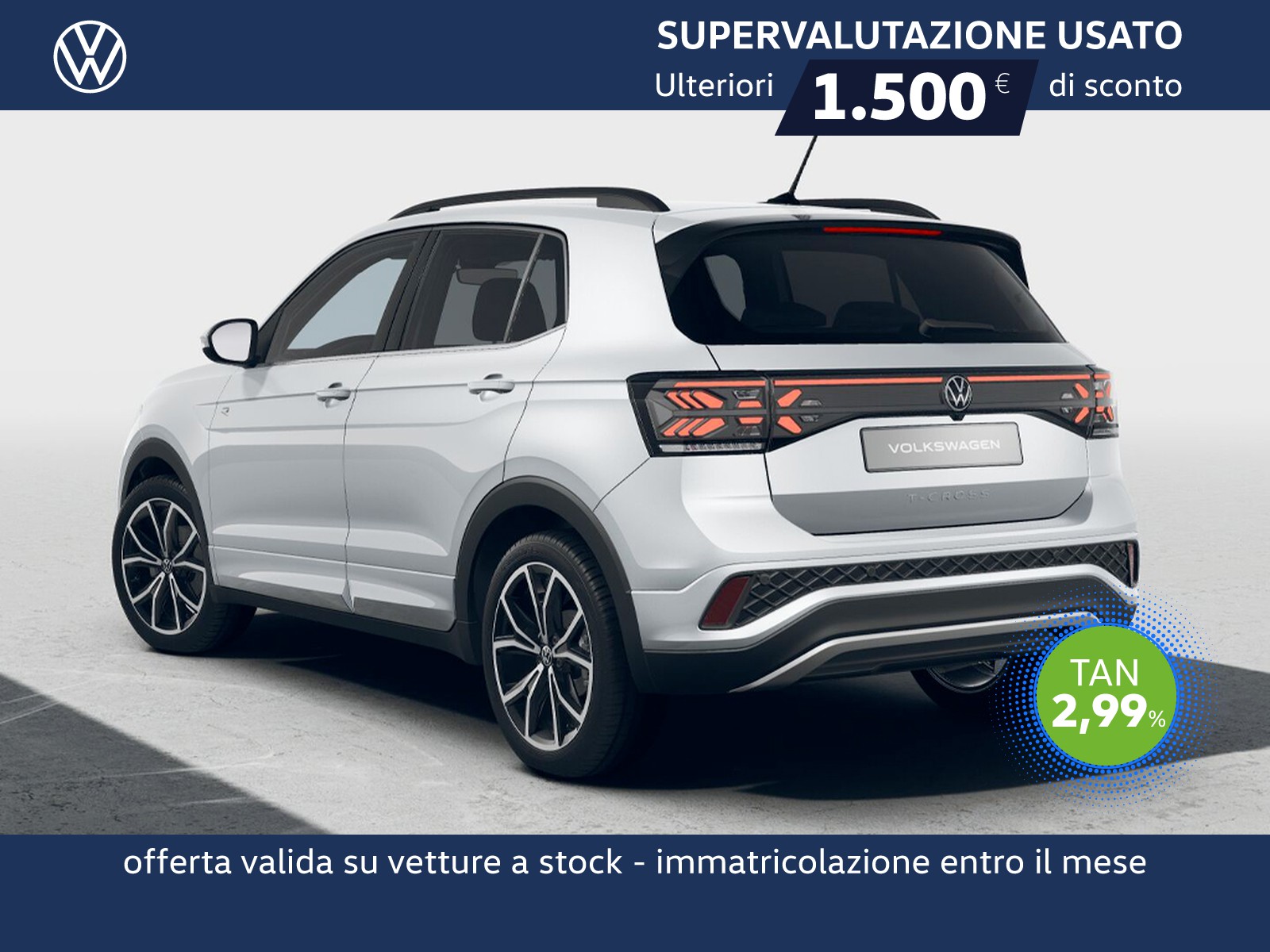 Volkswagen T-Cross 1.0 tsi r-line plus 115cv