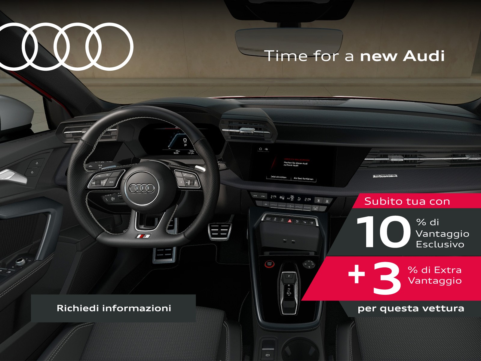 Audi S3 sedan 2.0 tfsi quattro s-tronic