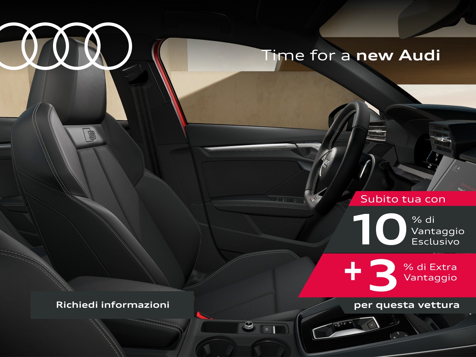 Audi S3 sedan 2.0 tfsi quattro s-tronic