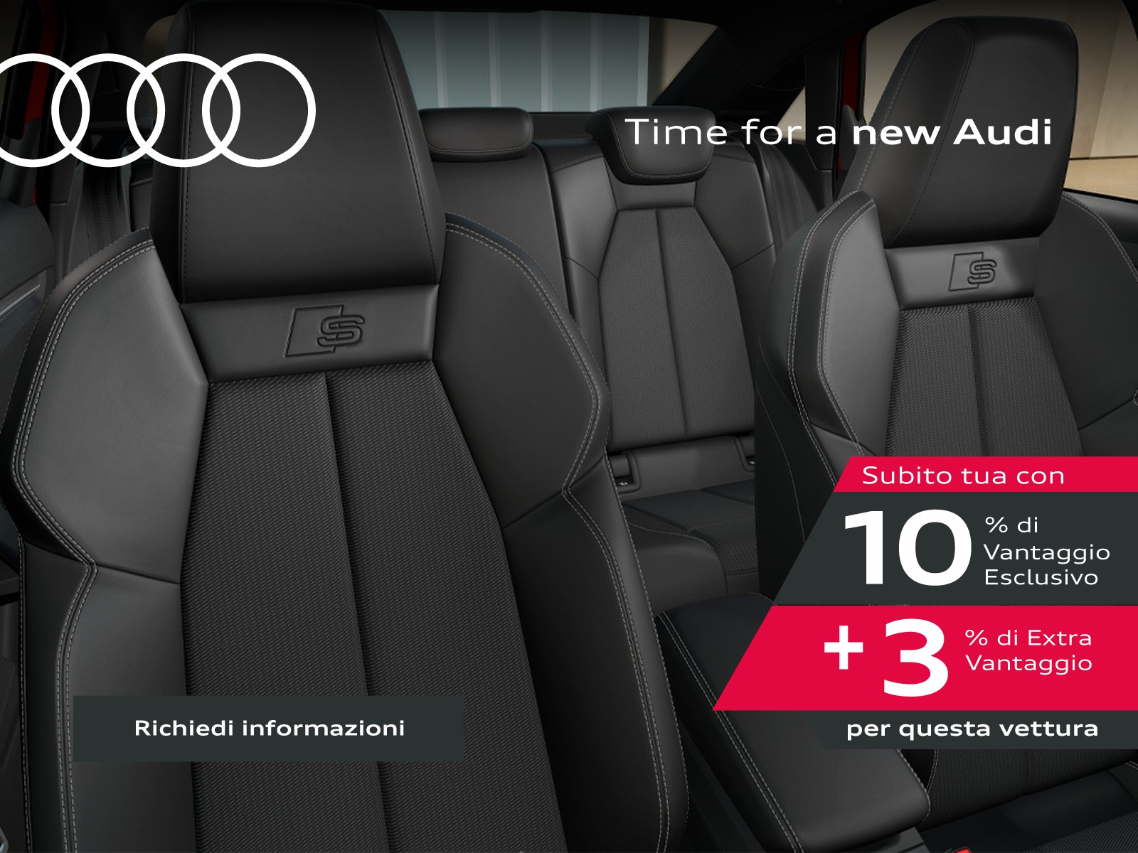 Audi S3 sedan 2.0 tfsi quattro s-tronic