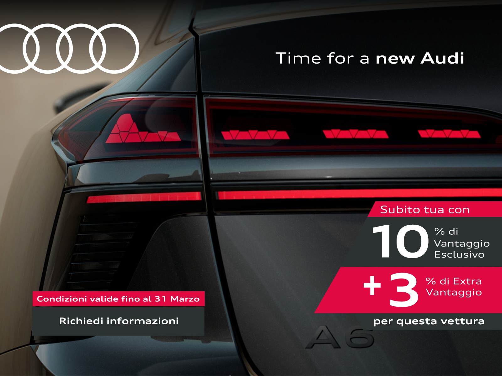 Audi A6 2.0 e-hybrid s line edition quattro 367cv s-tronic