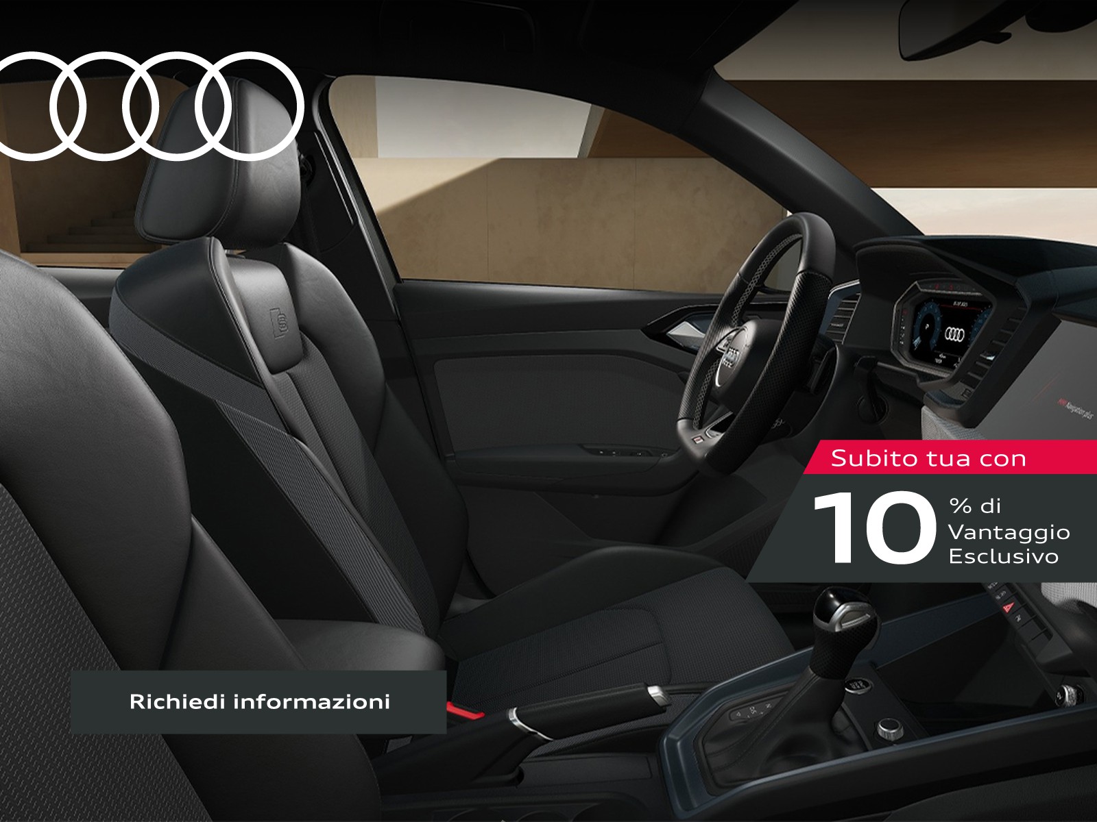 Audi A1 allstreet 30 1.0 tfsi identity contrast 116cv s tronic