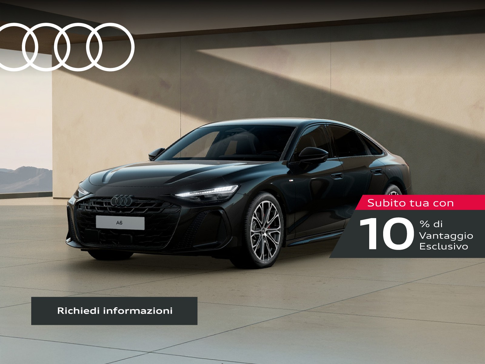 Audi A6 2.0 tdi mhev + s line edition 204cv s-tronic