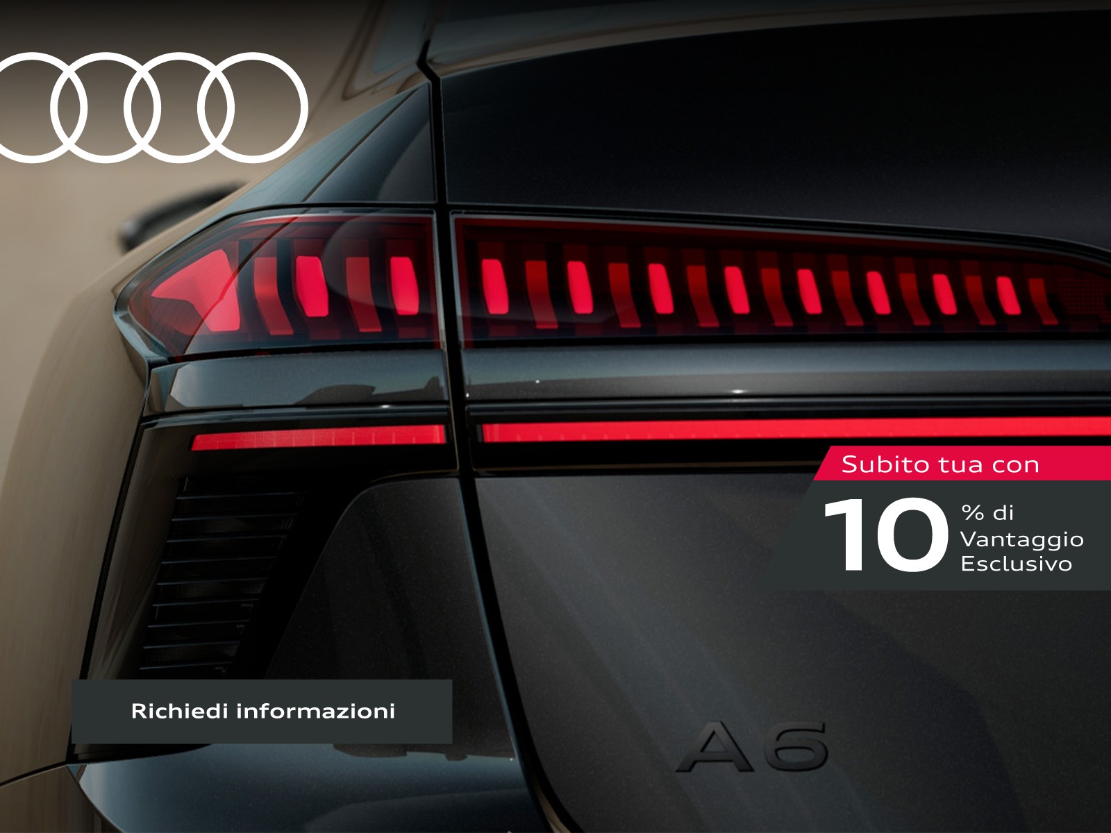 Audi A6 2.0 tdi mhev + s line edition 204cv s-tronic