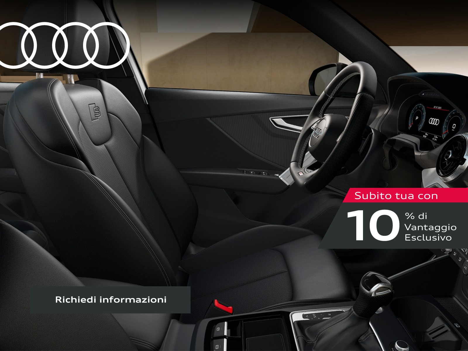 Audi Q2 35 1.5 tfsi identity black s-tronic