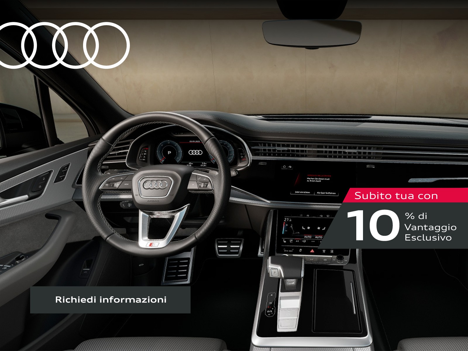 Audi Q7 3.0 tdi mhev s line edition quattro 286cv tiptronic 7p.ti