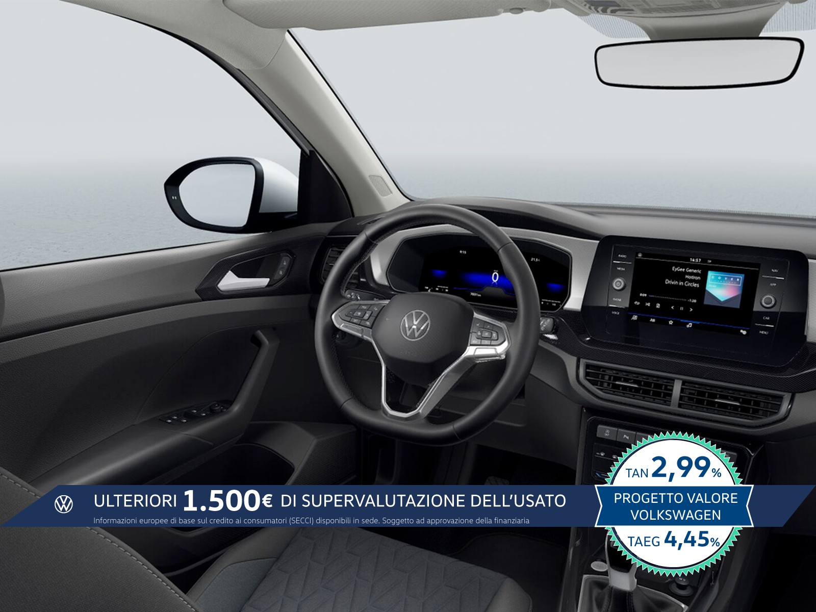 Volkswagen T-Cross 1.0 tsi edition plus 95cv