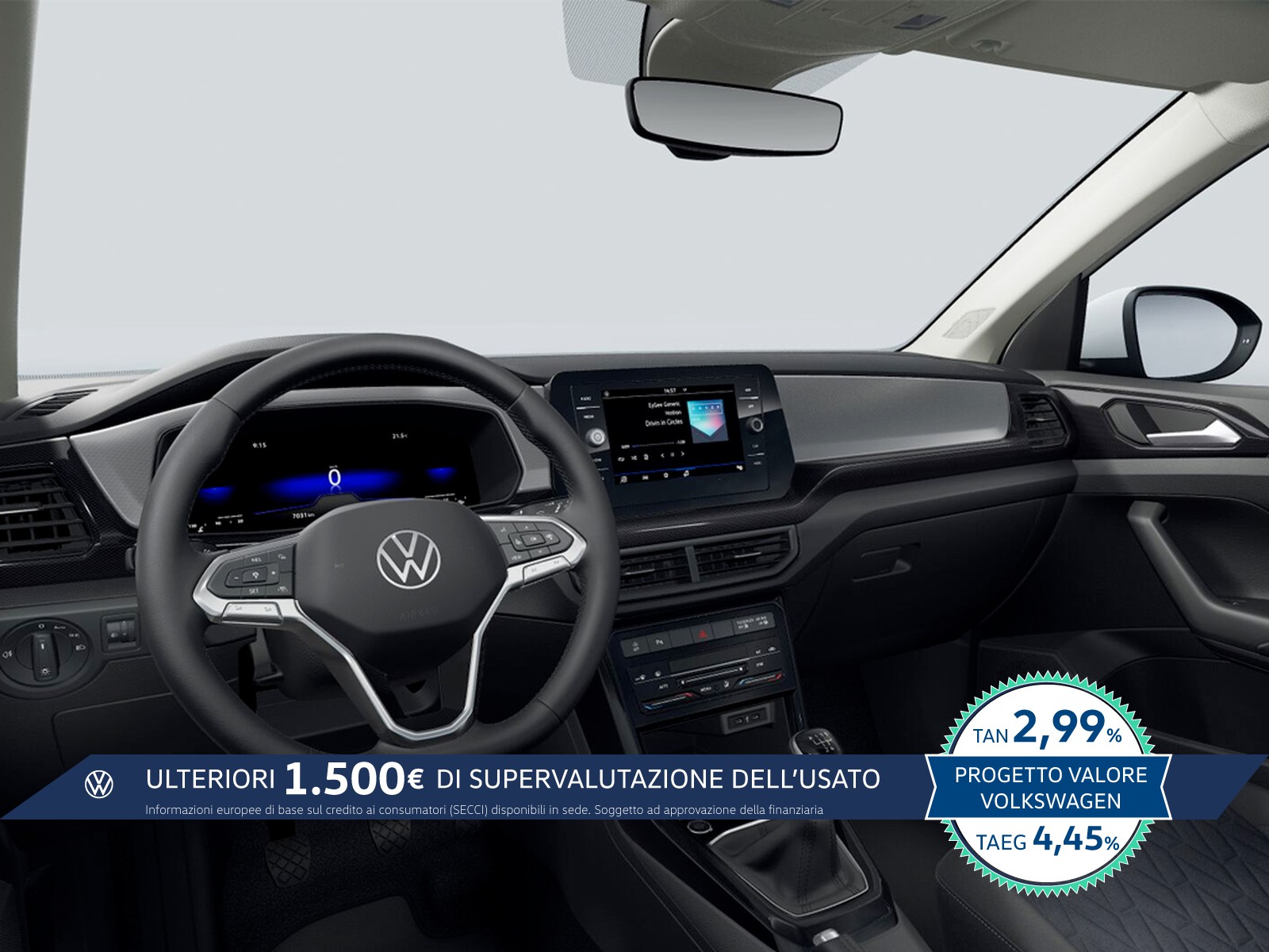 Volkswagen T-Cross 1.0 tsi edition plus 115cv