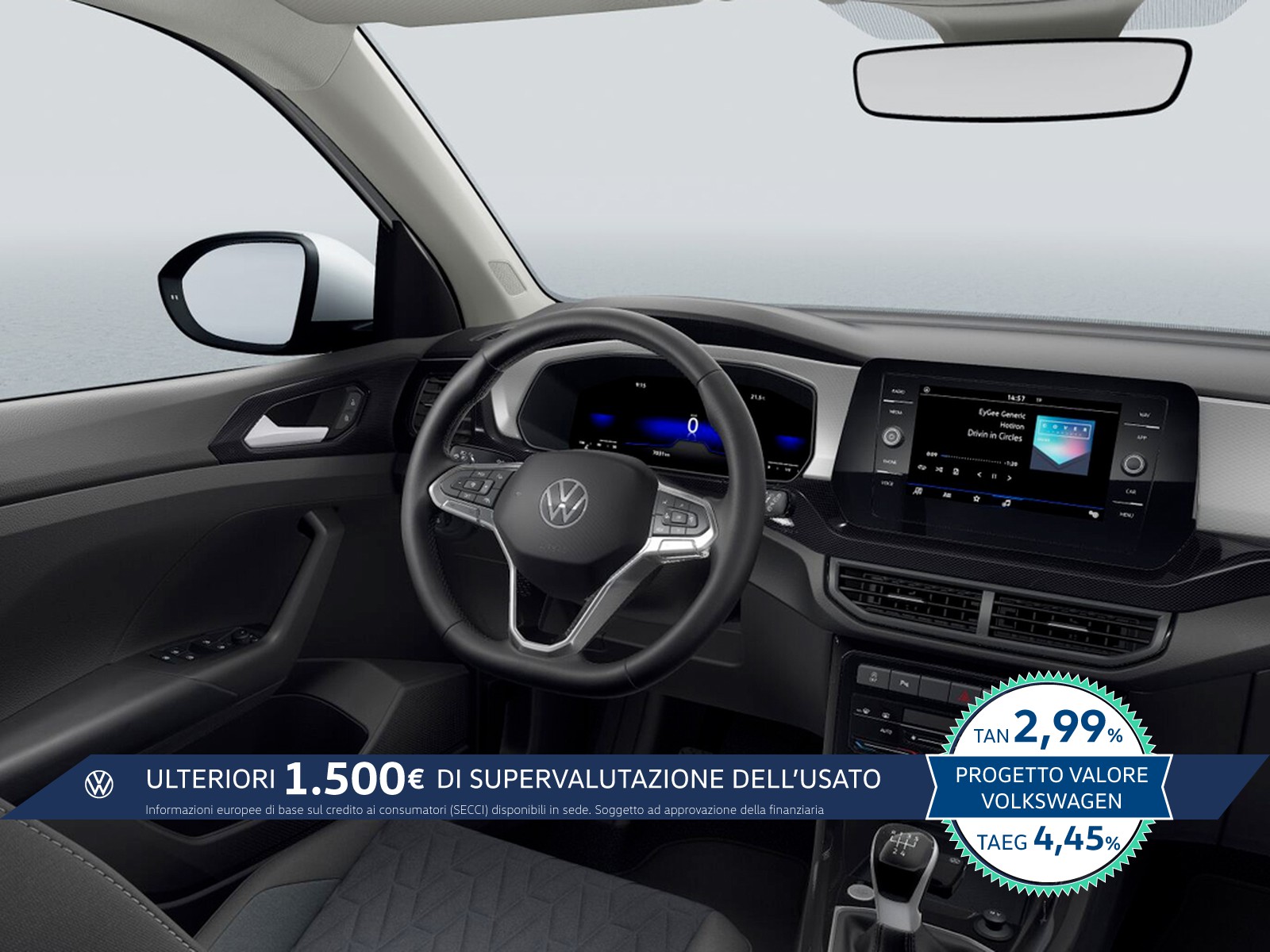 Volkswagen T-Cross 1.0 tsi edition plus 115cv