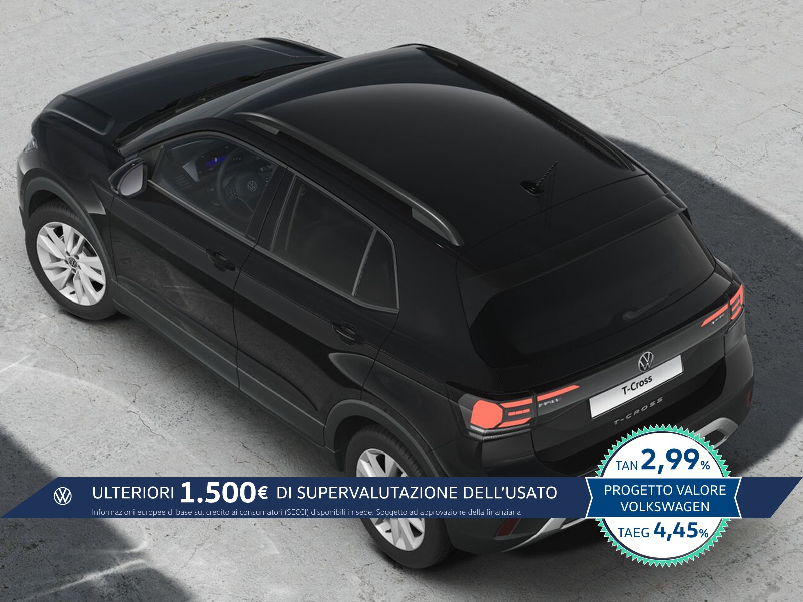 Volkswagen T-Cross 1.0 tsi edition plus 115cv