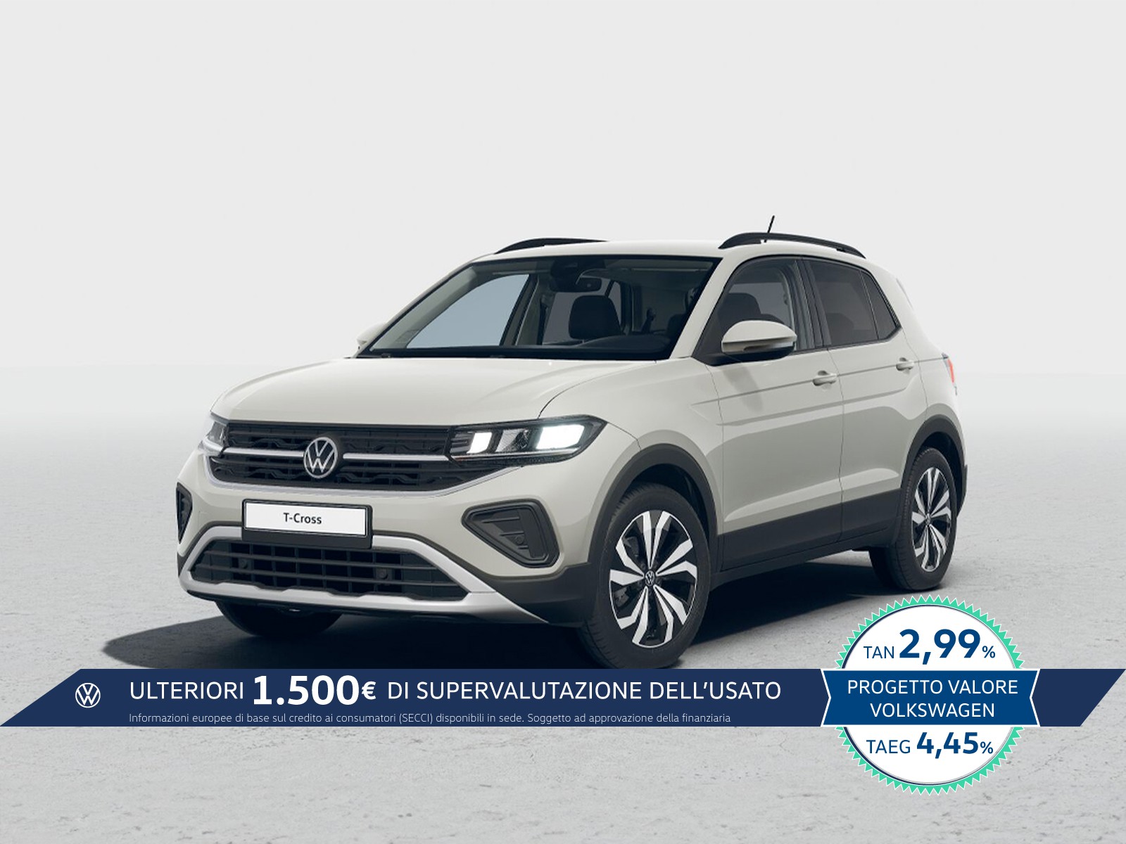 Volkswagen T-Cross 1.0 tsi edition plus 95cv
