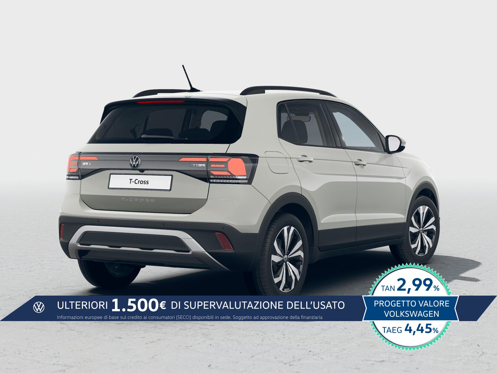 Volkswagen T-Cross 1.0 tsi edition plus 95cv