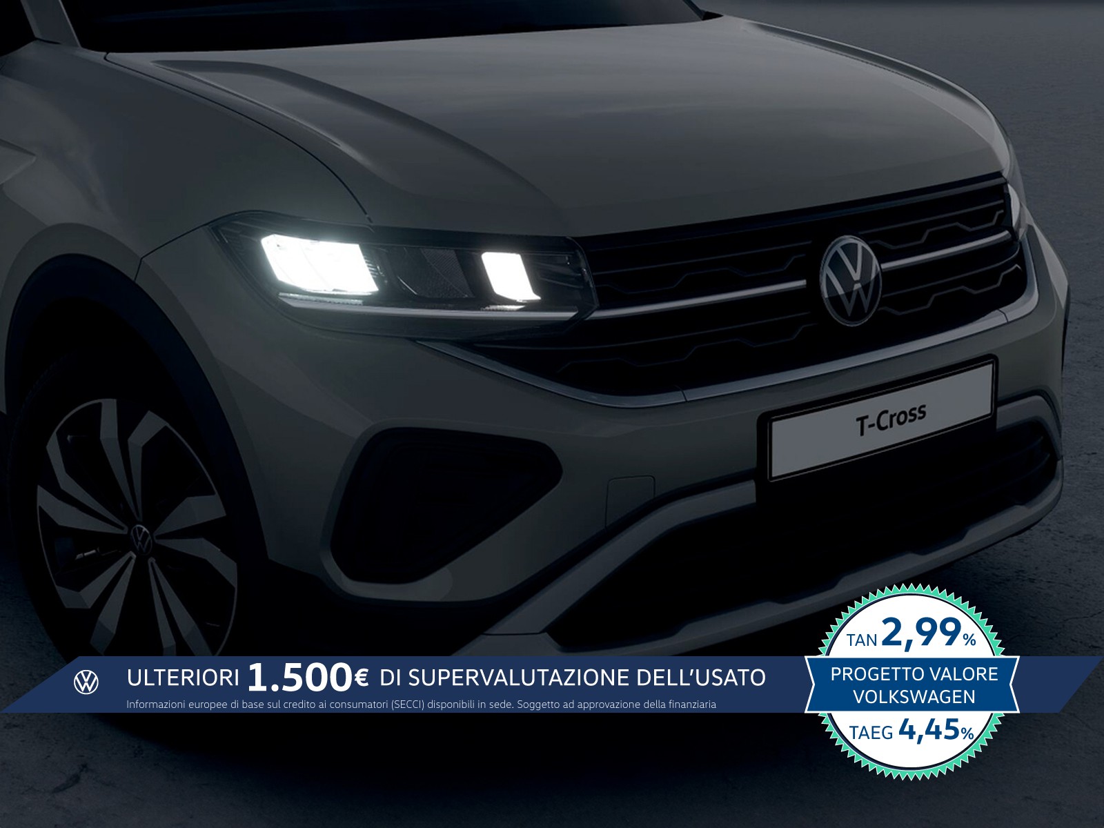 Volkswagen T-Cross 1.0 tsi edition plus 95cv
