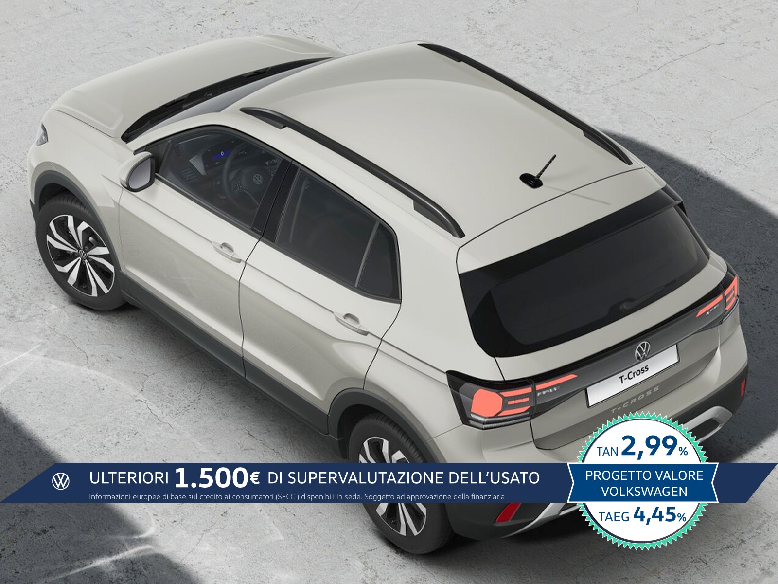 Volkswagen T-Cross 1.0 tsi edition plus 95cv