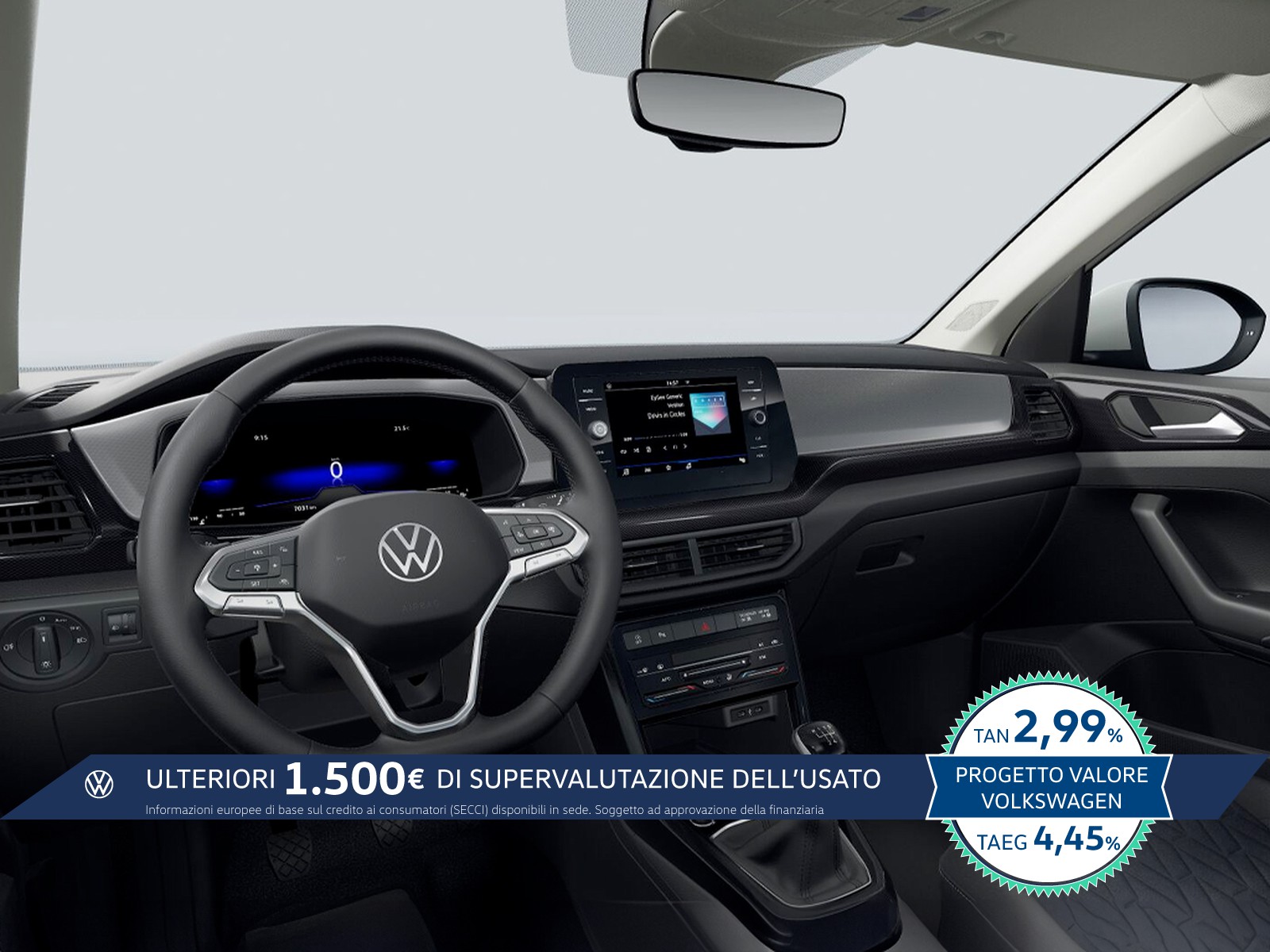 Volkswagen T-Cross 1.0 tsi edition plus 95cv