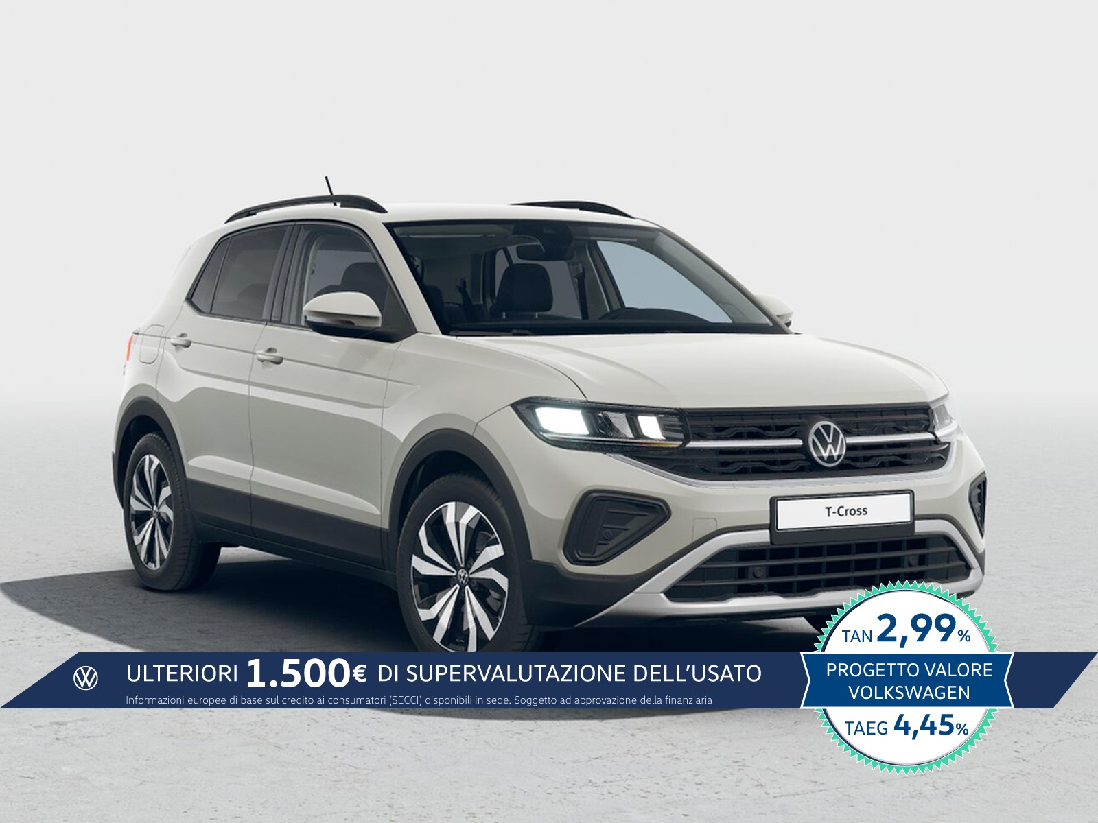 Volkswagen T-Cross 1.0 tsi edition plus 95cv