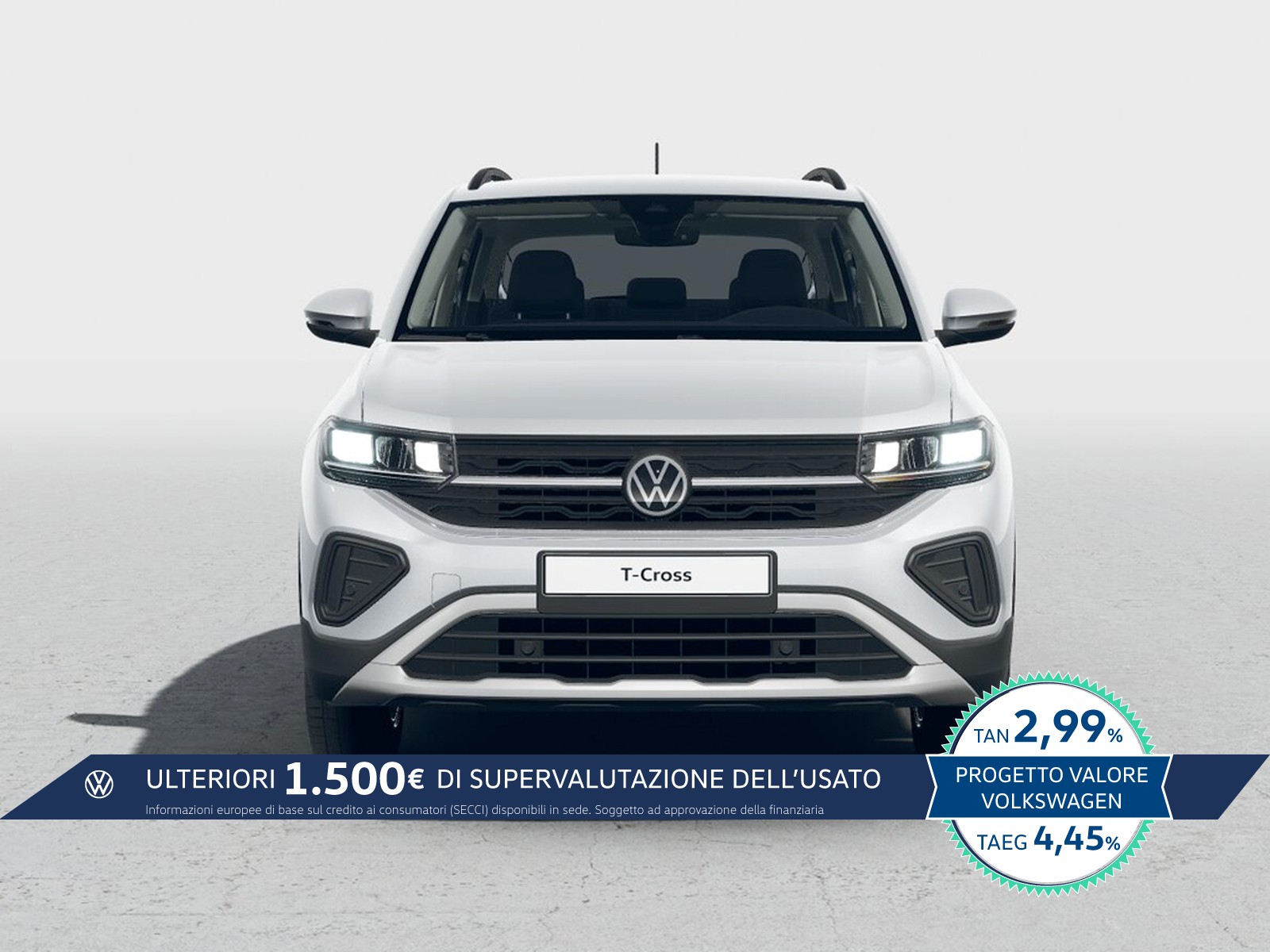 Volkswagen T-Cross 1.0 tsi edition plus 95cv