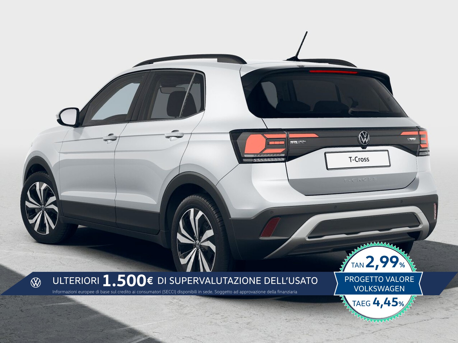 Volkswagen T-Cross 1.0 tsi edition plus 95cv