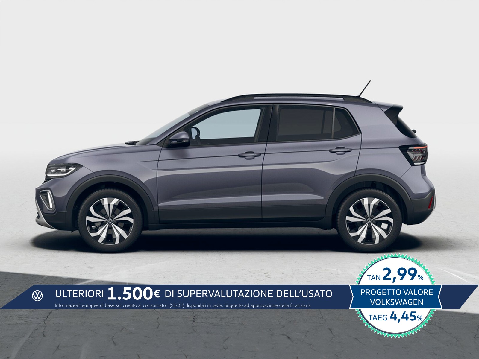 Volkswagen T-Cross 1.0 tsi edition plus 95cv
