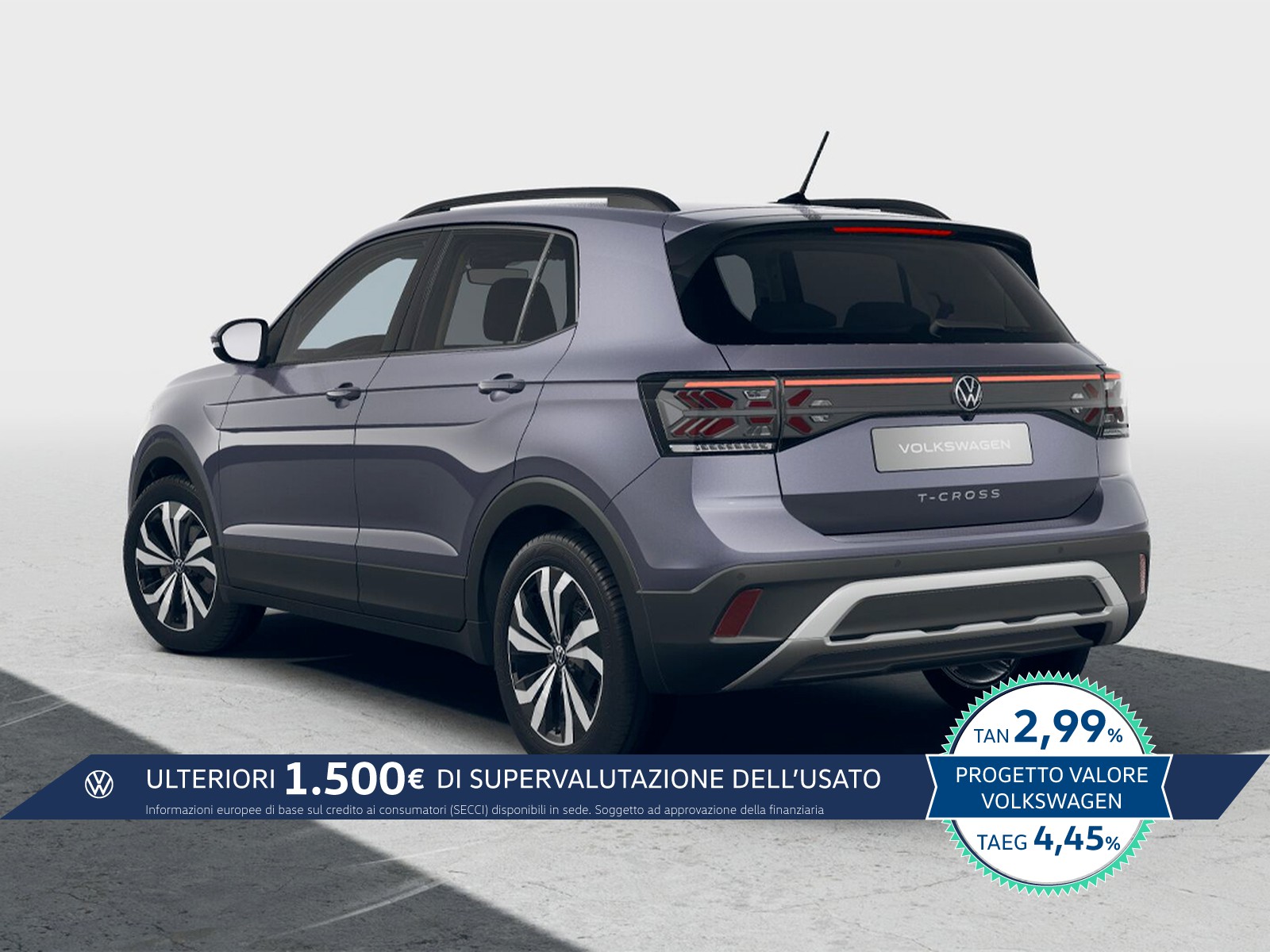 Volkswagen T-Cross 1.0 tsi edition plus 95cv