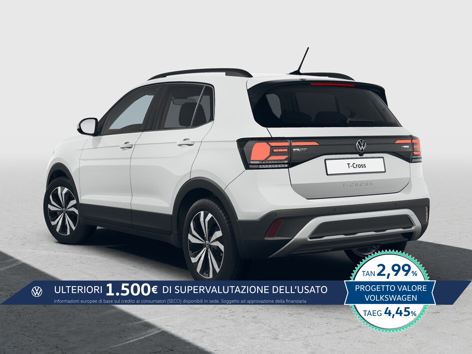 Volkswagen T-Cross 1.0 tsi edition plus 95cv