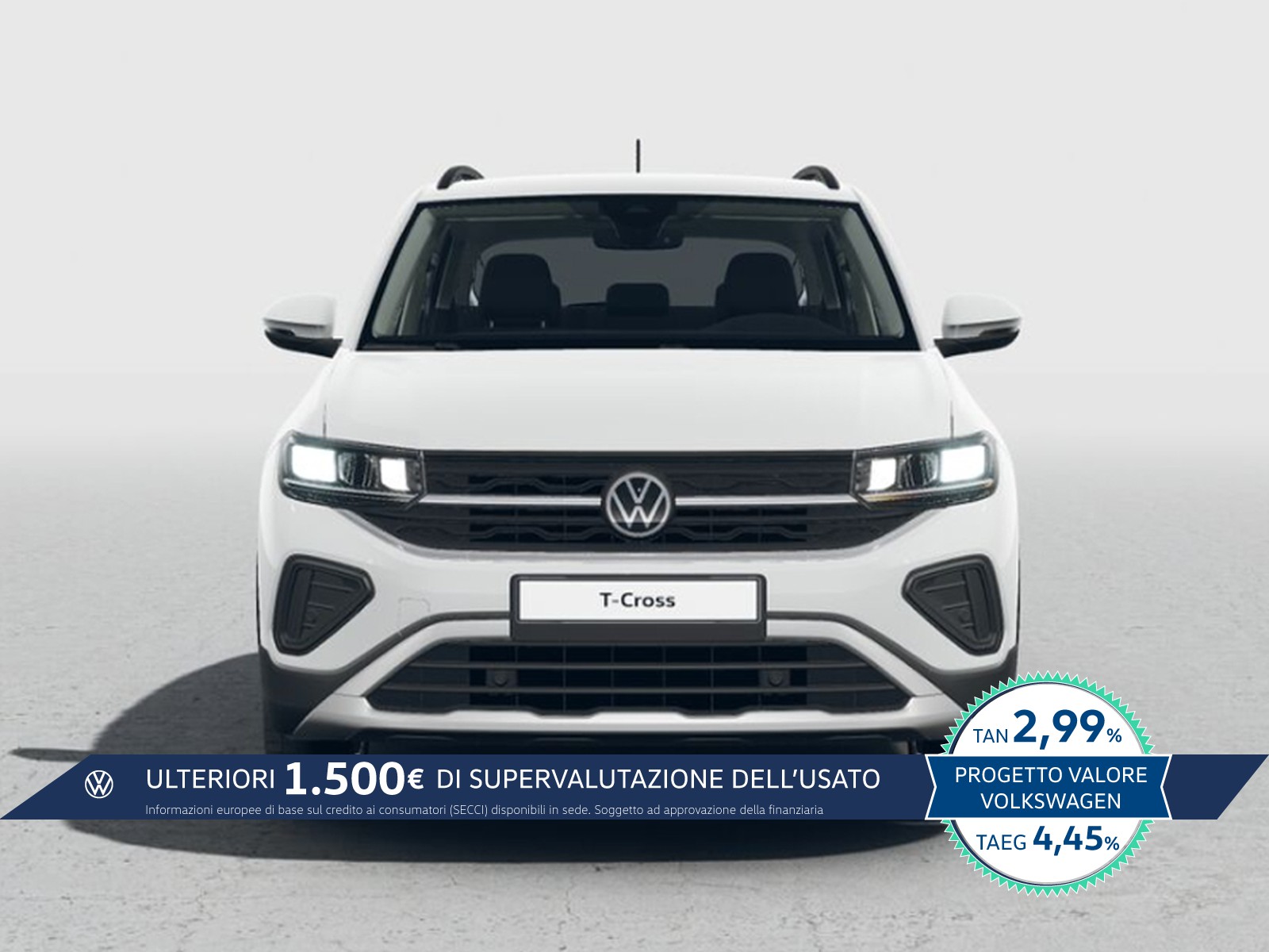 Volkswagen T-Cross 1.0 tsi edition plus 95cv