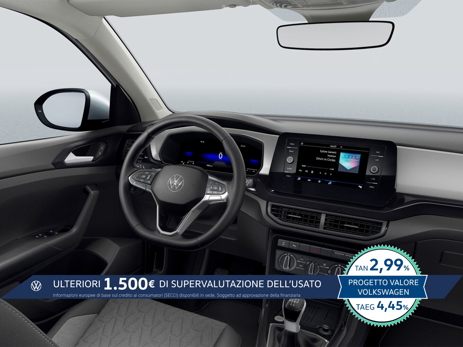 Volkswagen T-Cross 1.0 tsi edition plus 95cv