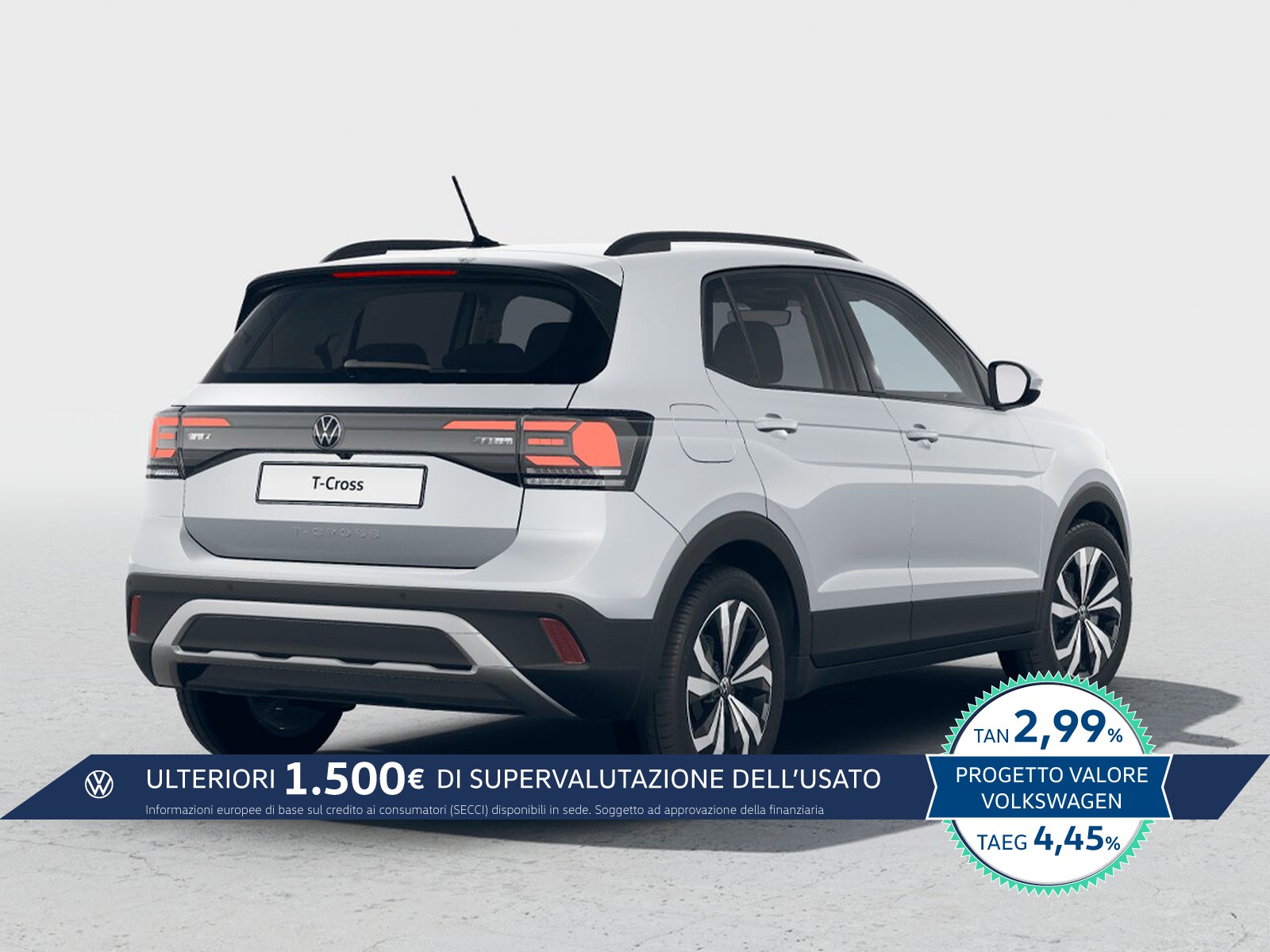 Volkswagen T-Cross 1.0 tsi edition plus 95cv