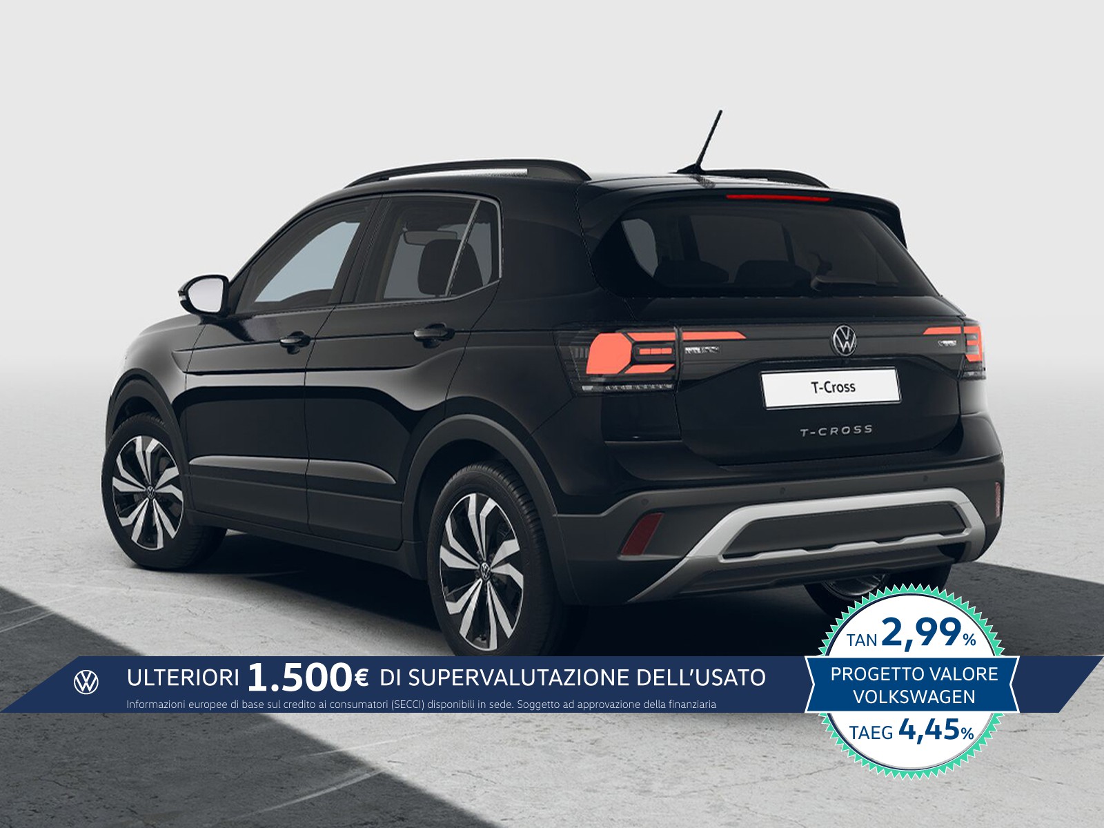 Volkswagen T-Cross 1.0 tsi edition plus 95cv