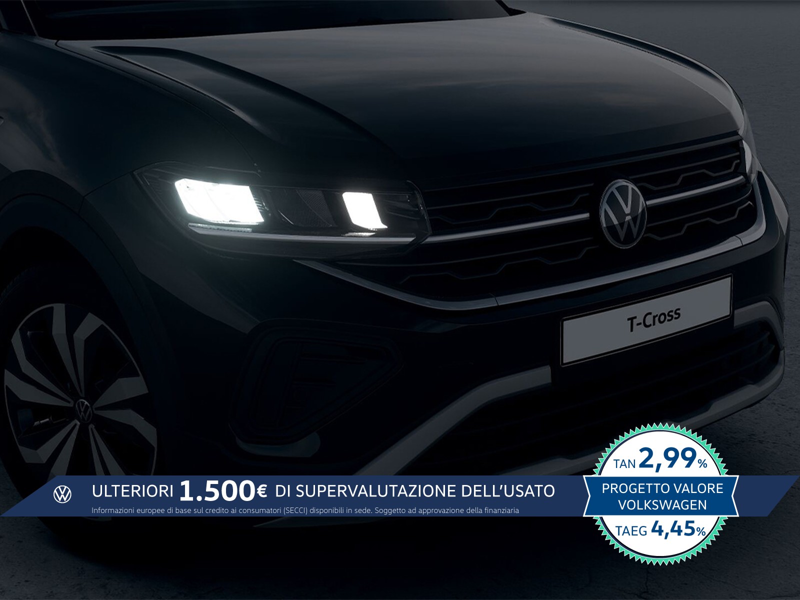 Volkswagen T-Cross 1.0 tsi edition plus 95cv