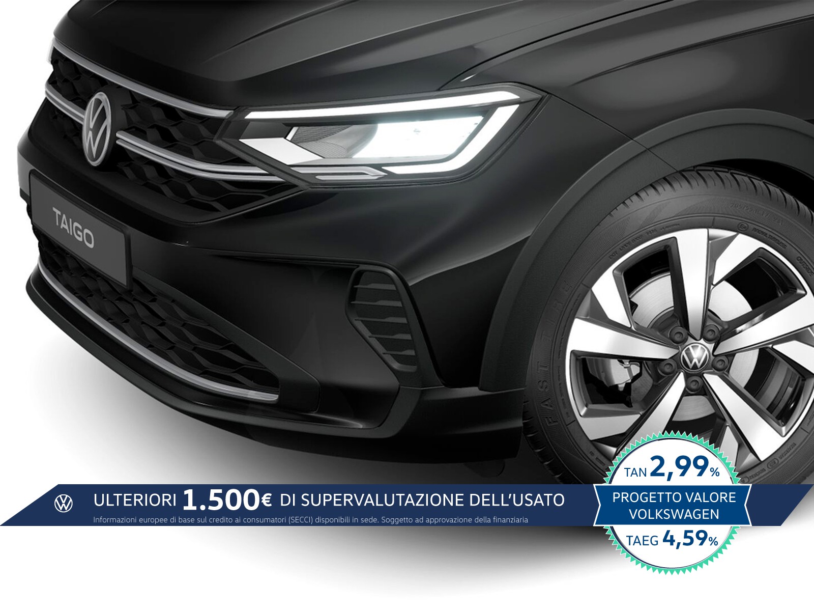 Volkswagen Taigo 1.0 tsi edition plus 95cv