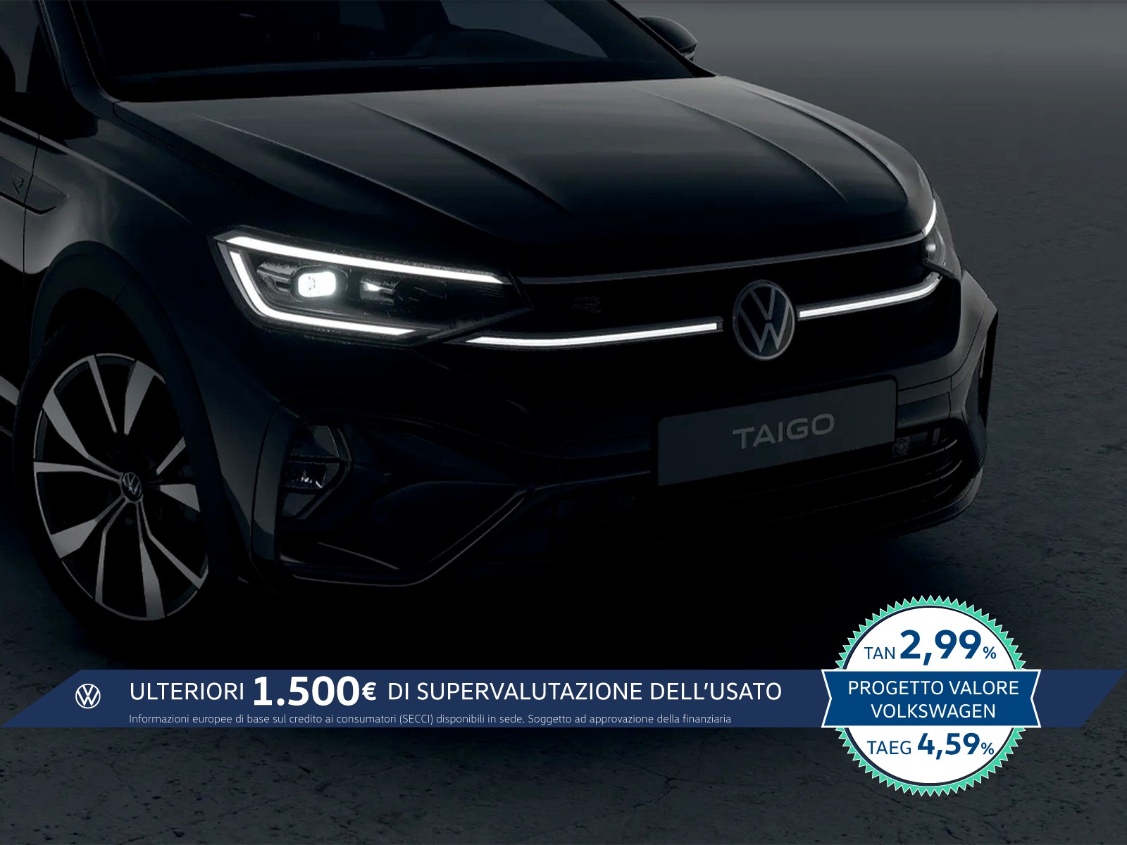 Volkswagen Taigo 1.0 tsi r-line plus 115cv