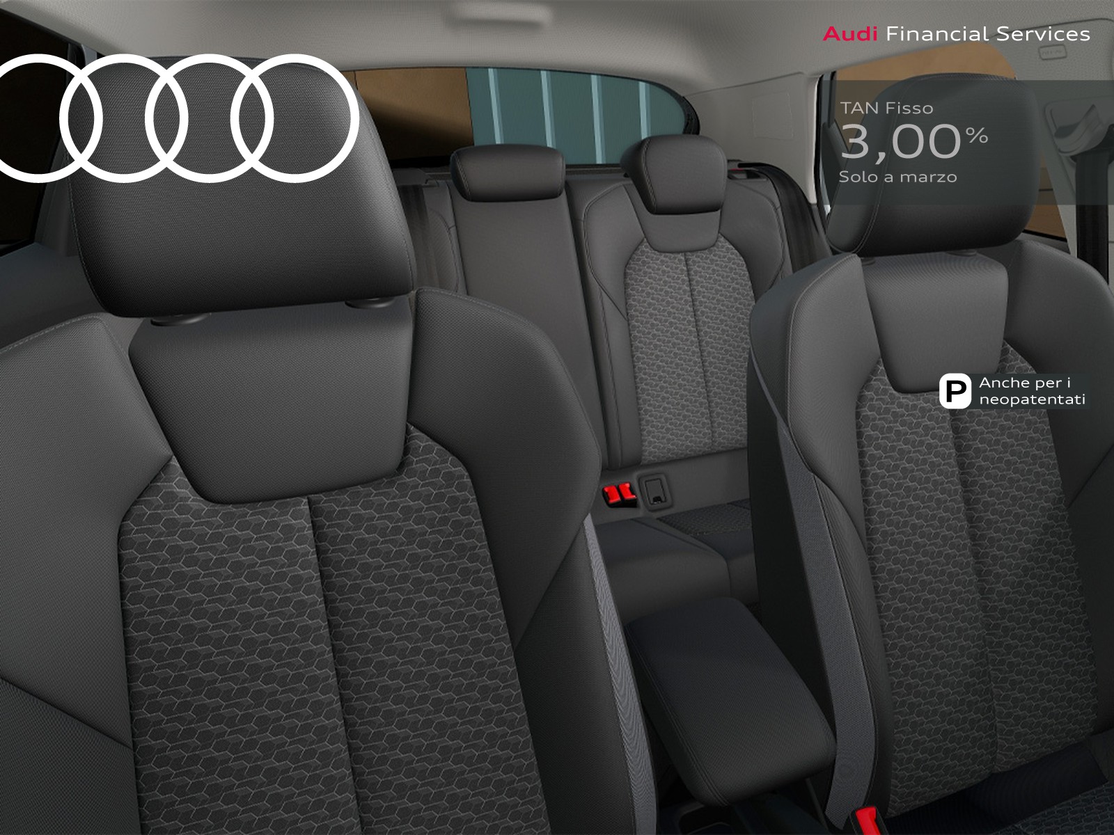 Audi A1 sportback 30 1.0 tfsi identity black 116cv s-tronic