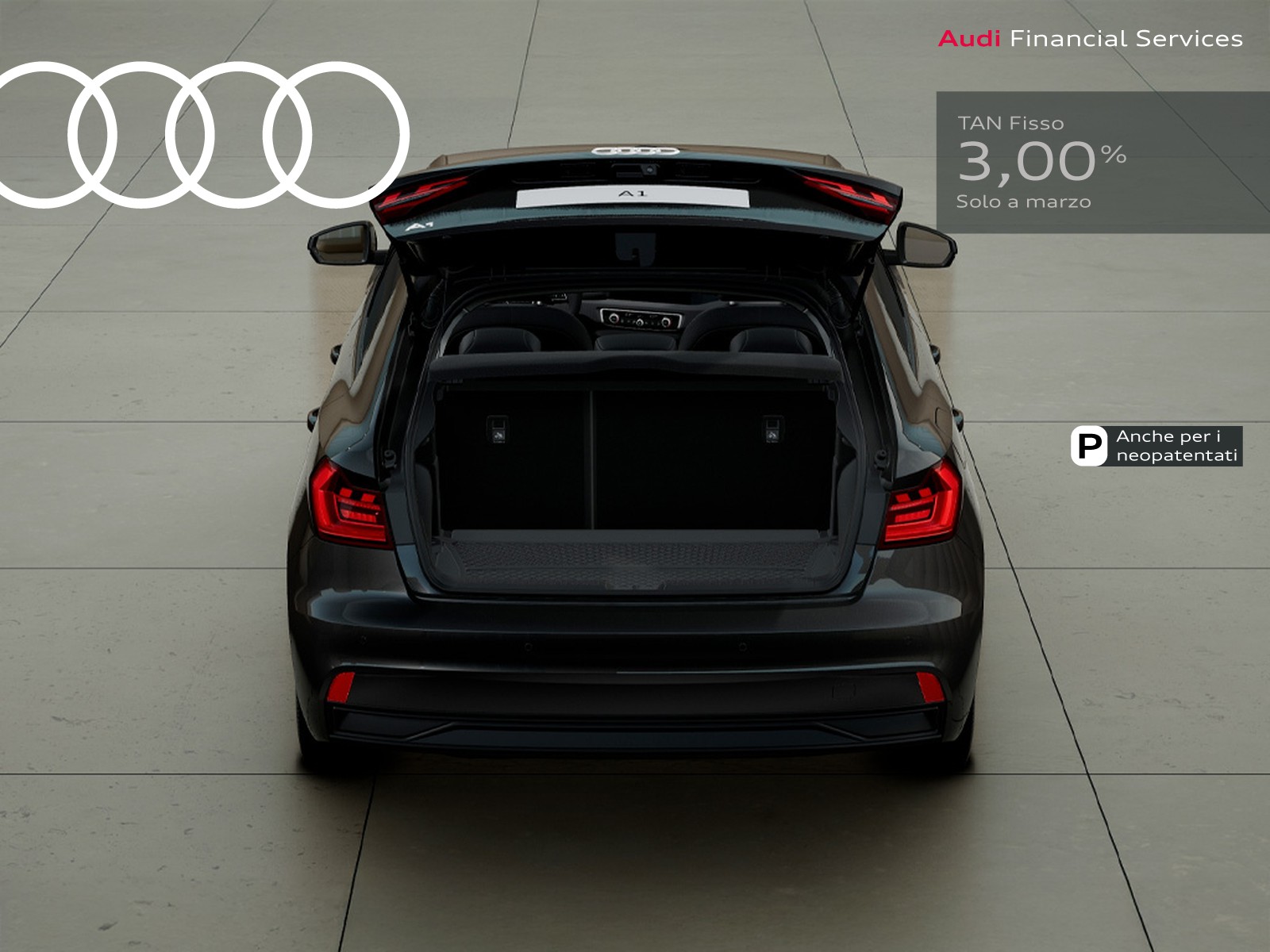 Audi A1 sportback 30 1.0 tfsi business 116cv s-tronic