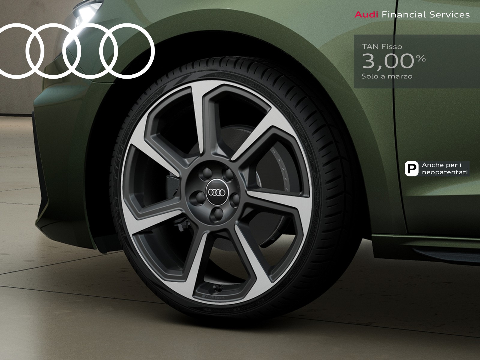 Audi A1 sportback 30 1.0 tfsi identity black 116cv s-tronic