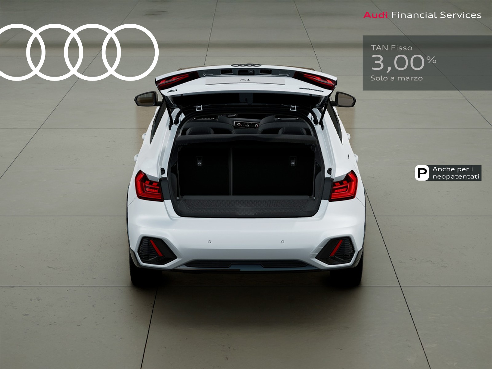 Audi A1 allstreet 30 1.0 tfsi identity contrast 116cv