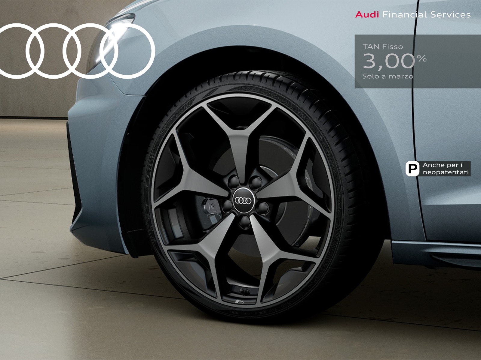 Audi A1 sportback 30 1.0 tfsi identity black 116cv s-tronic